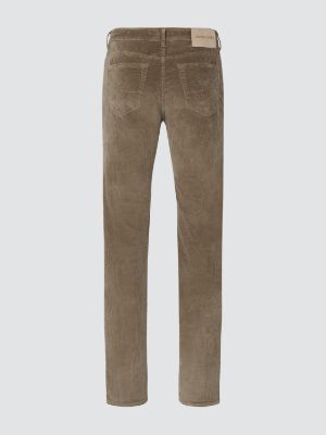 PANTALON BARD EN VELOURS CÔTELÉ MARRON CLAIR