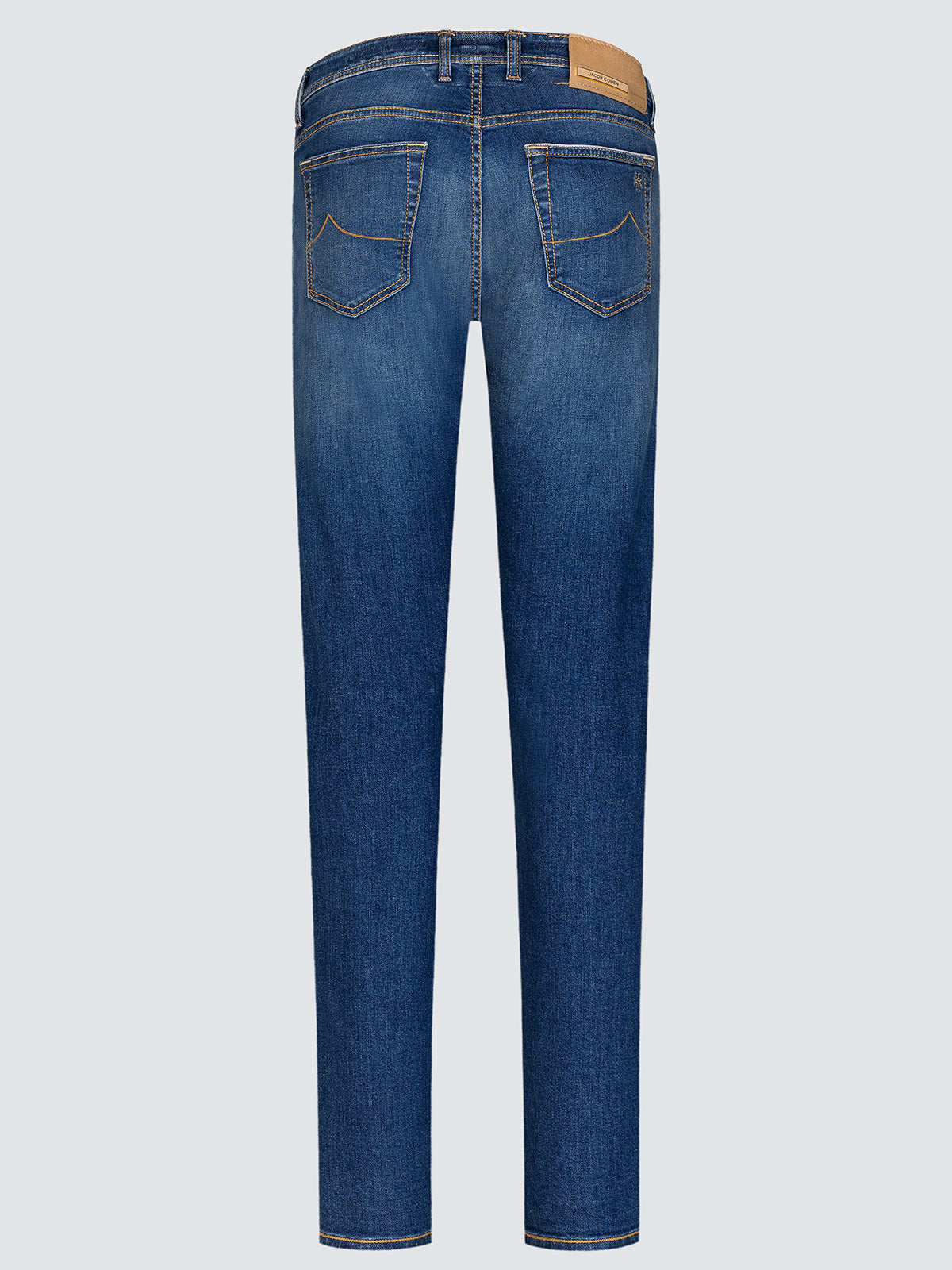 Bard LTD Regular-Slim Jeans Medium Blue Stretch Selvedge Denim
