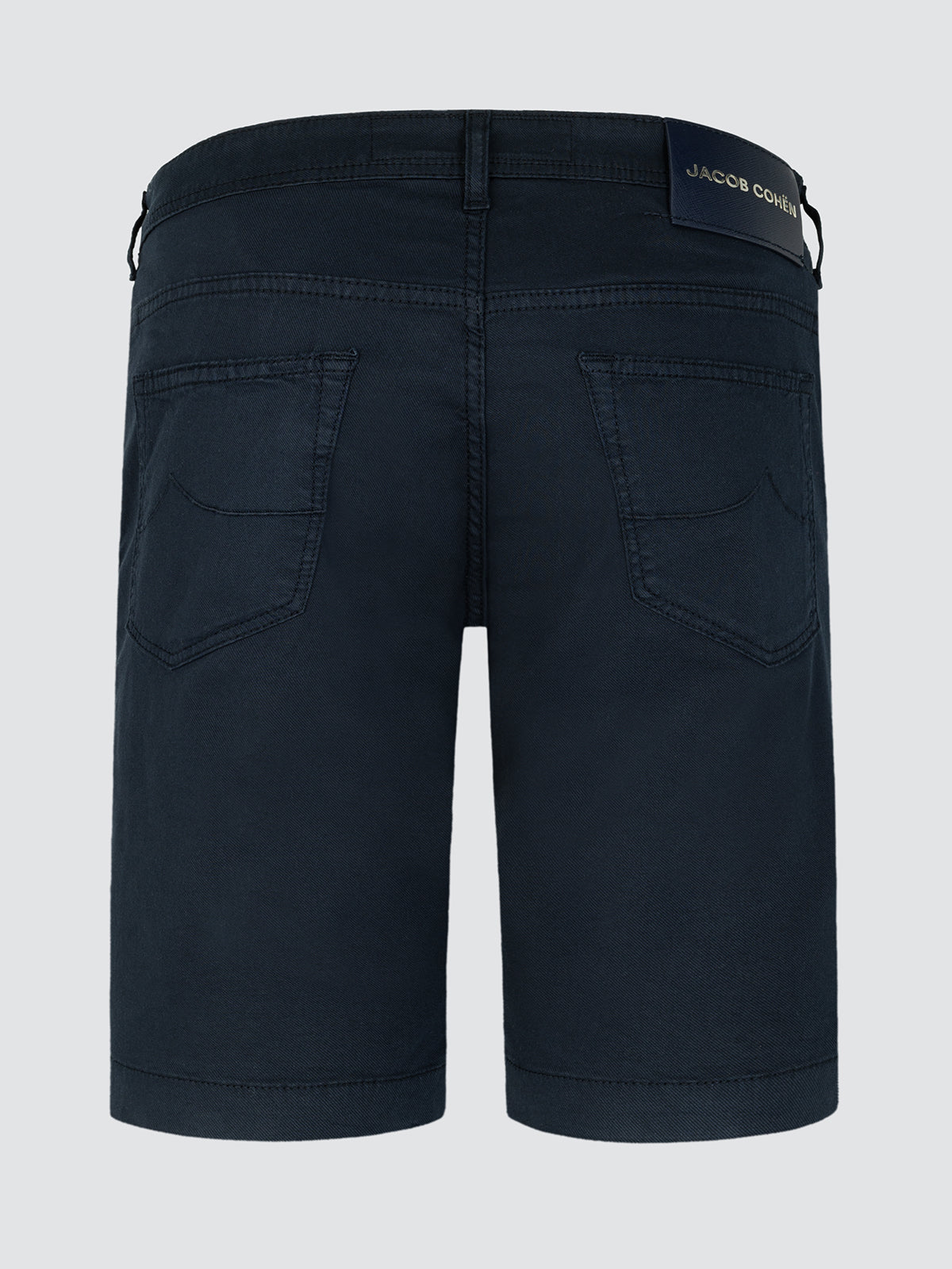 Lou Bermuda marineblauw katoen en lyocell Jacob Cohen