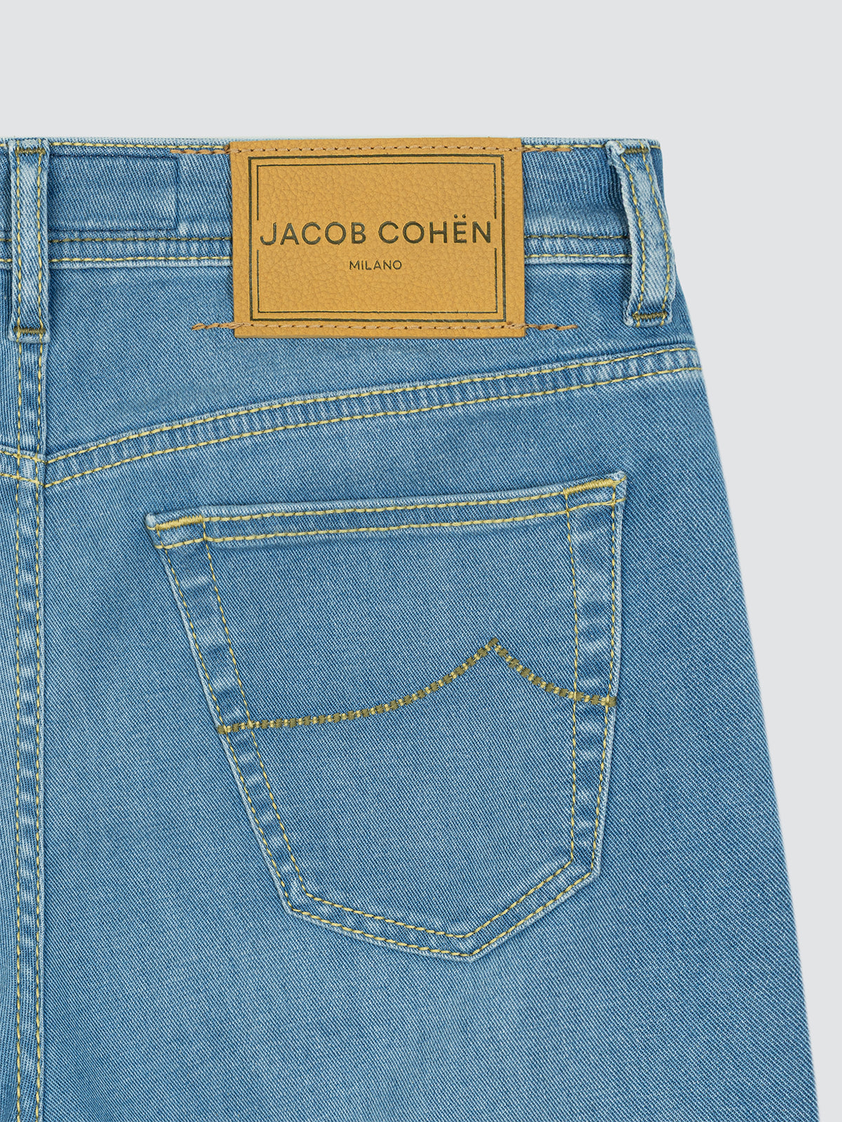 Scott Jacob cohen light blue denim stretch