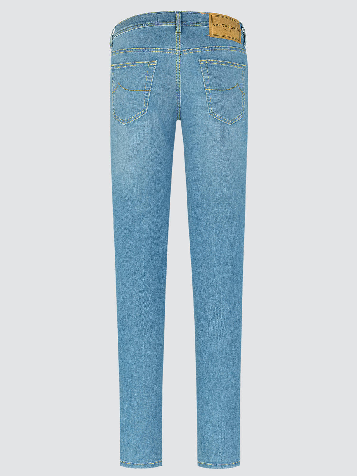 Scott Slim Carrot 5-Pocket-Jeans in hellblauem Comfort Denim