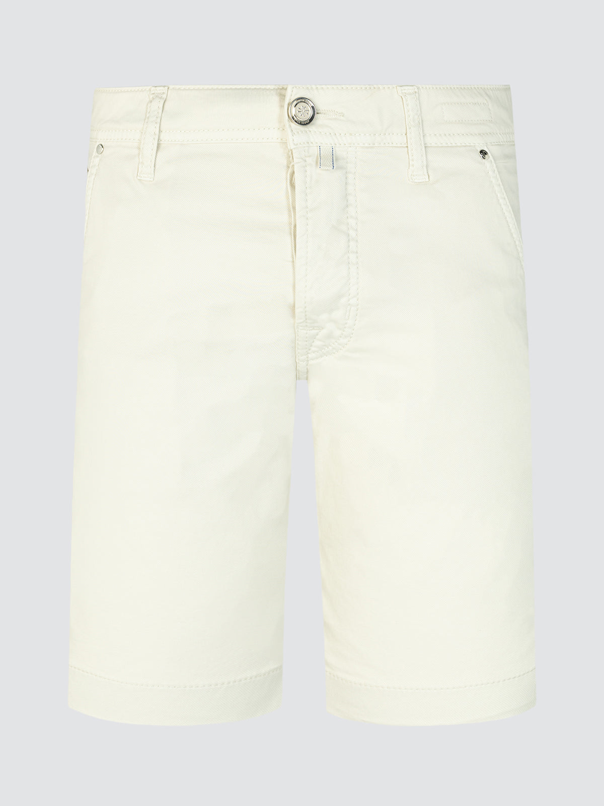 Bermuda short off white stretch Jacob Cohen