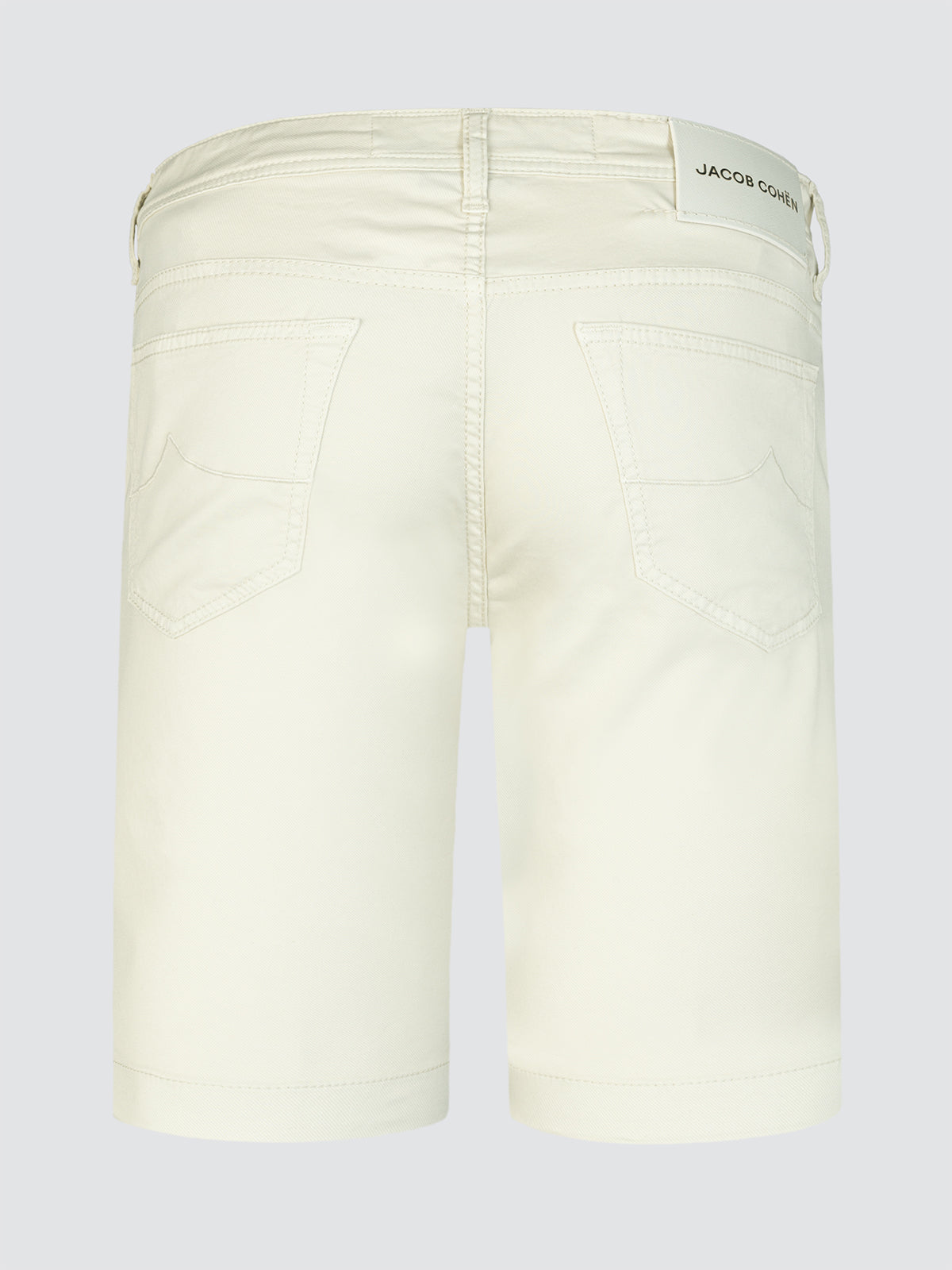 Lou bermuda off white katoen lyocell Stretch