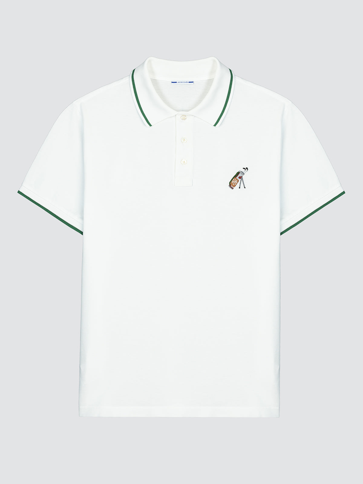 Polo JACOB COHEN golf blanc