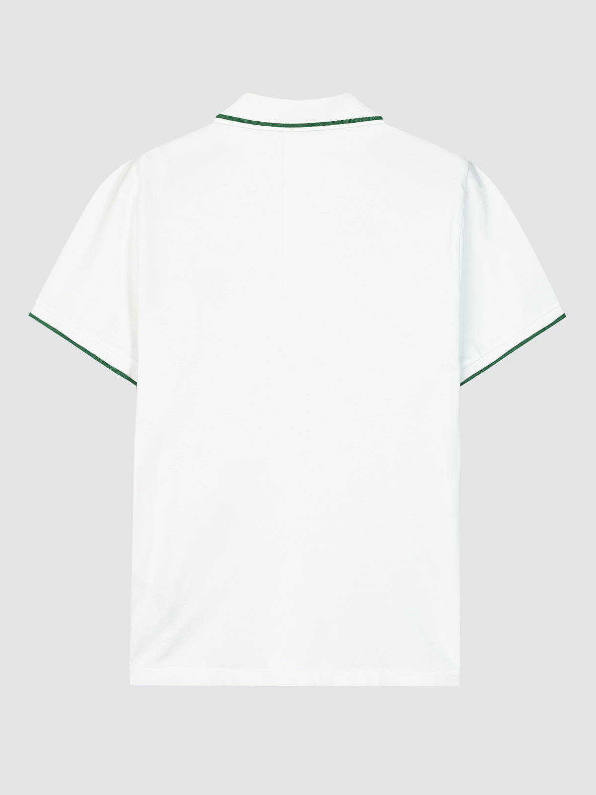 Sport Capsule Poloshirt aus weißem Comfort-Baumwoll-Piqué mit Golf-Stickerei