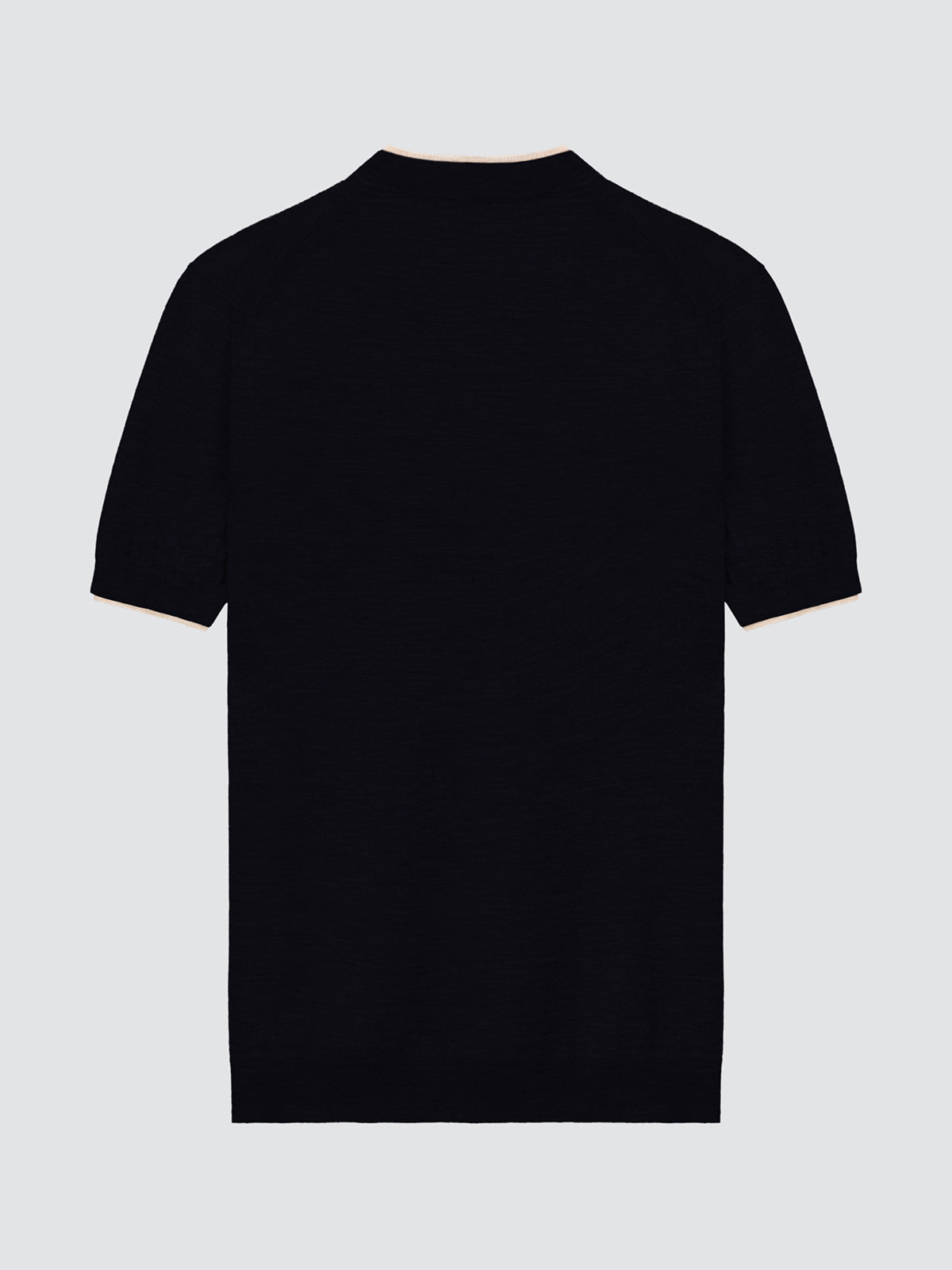 Navy t-shirt Jacob Cohen wool silk on a light gray background