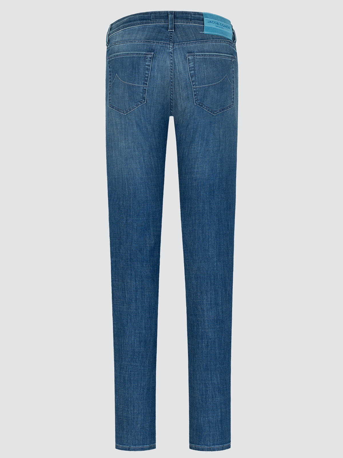 Bard Regular-Slim Jeans aus mittelblauem Super Stretch Soft Denim Jacob Cohën