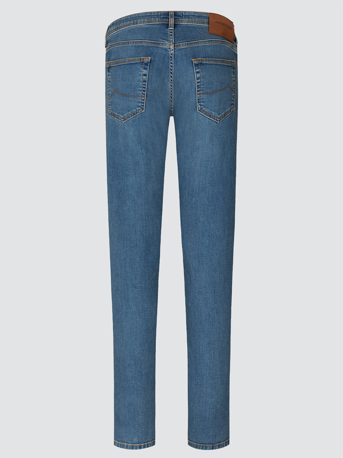 Nick Slim Super-Slim Jeans Mittelblauer Stretch-Denim