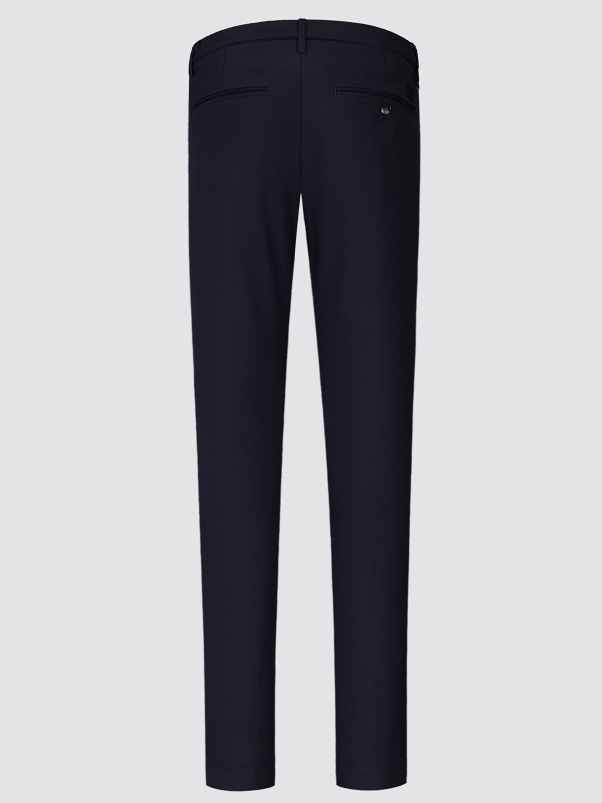 Gray Pantalon de viaje en nailon elástico azul marino