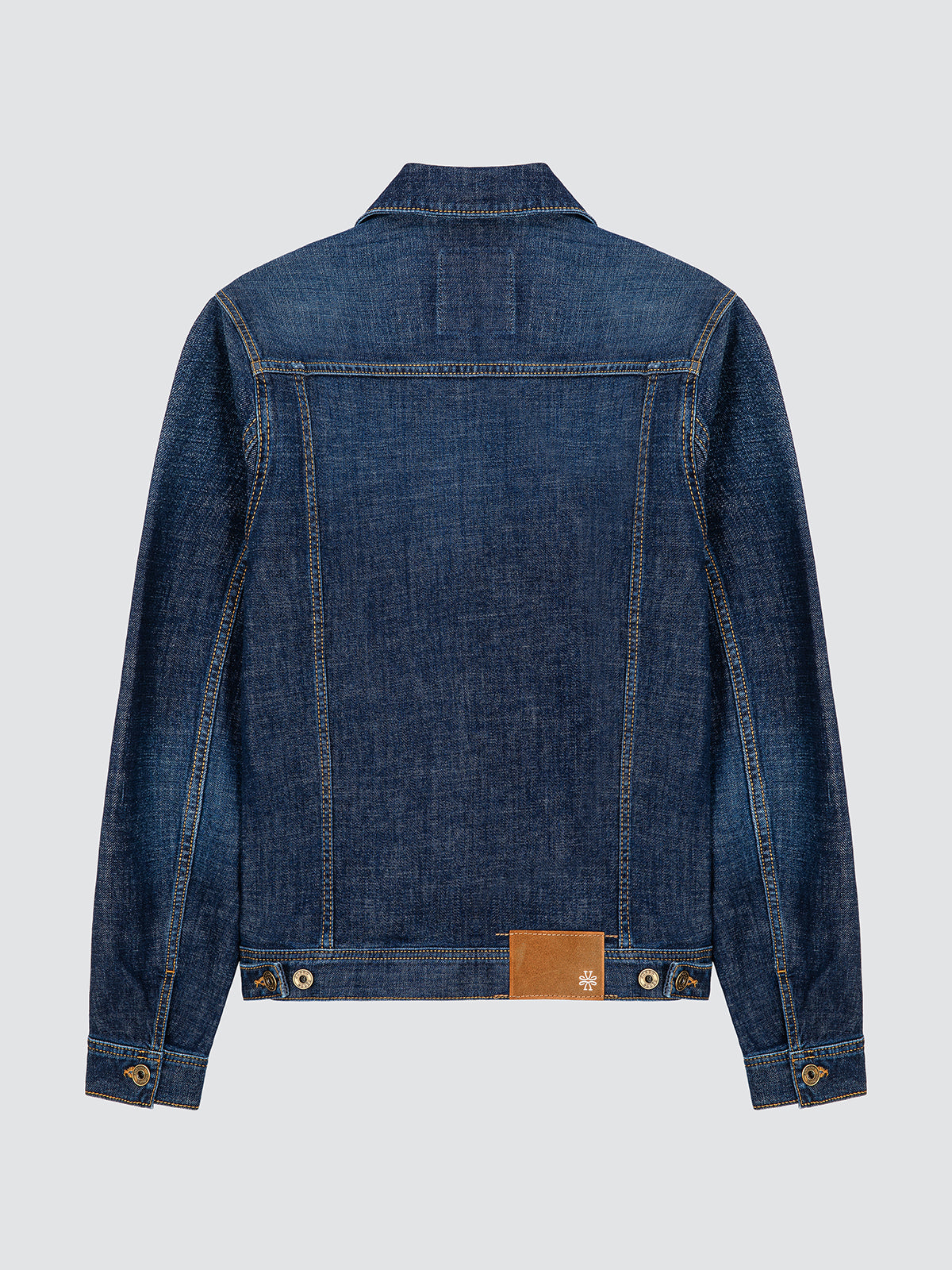 Truckerjacke Dunkelblau Comfort Stretch Denim