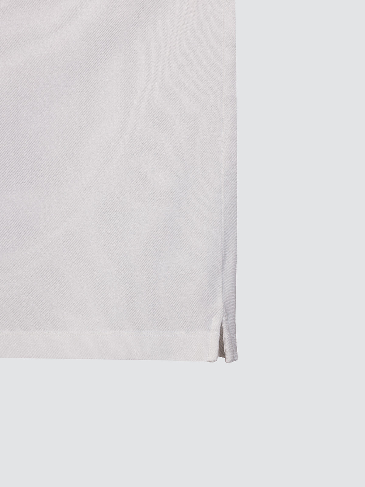 Comfort Poloshirt van wit katoen Jacob Cohën