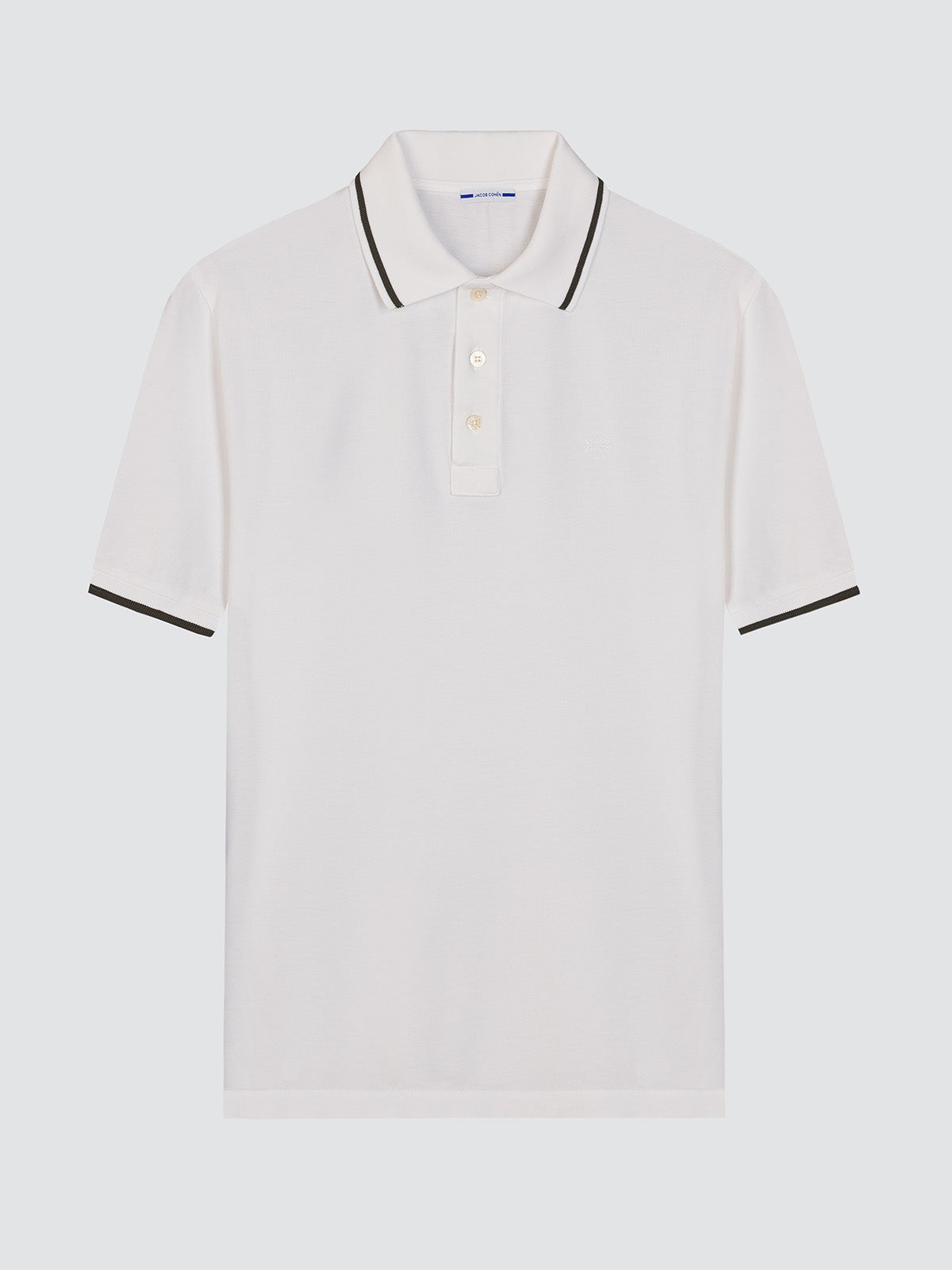 POLO BLANC COTON STRETCH JACOB COHEN