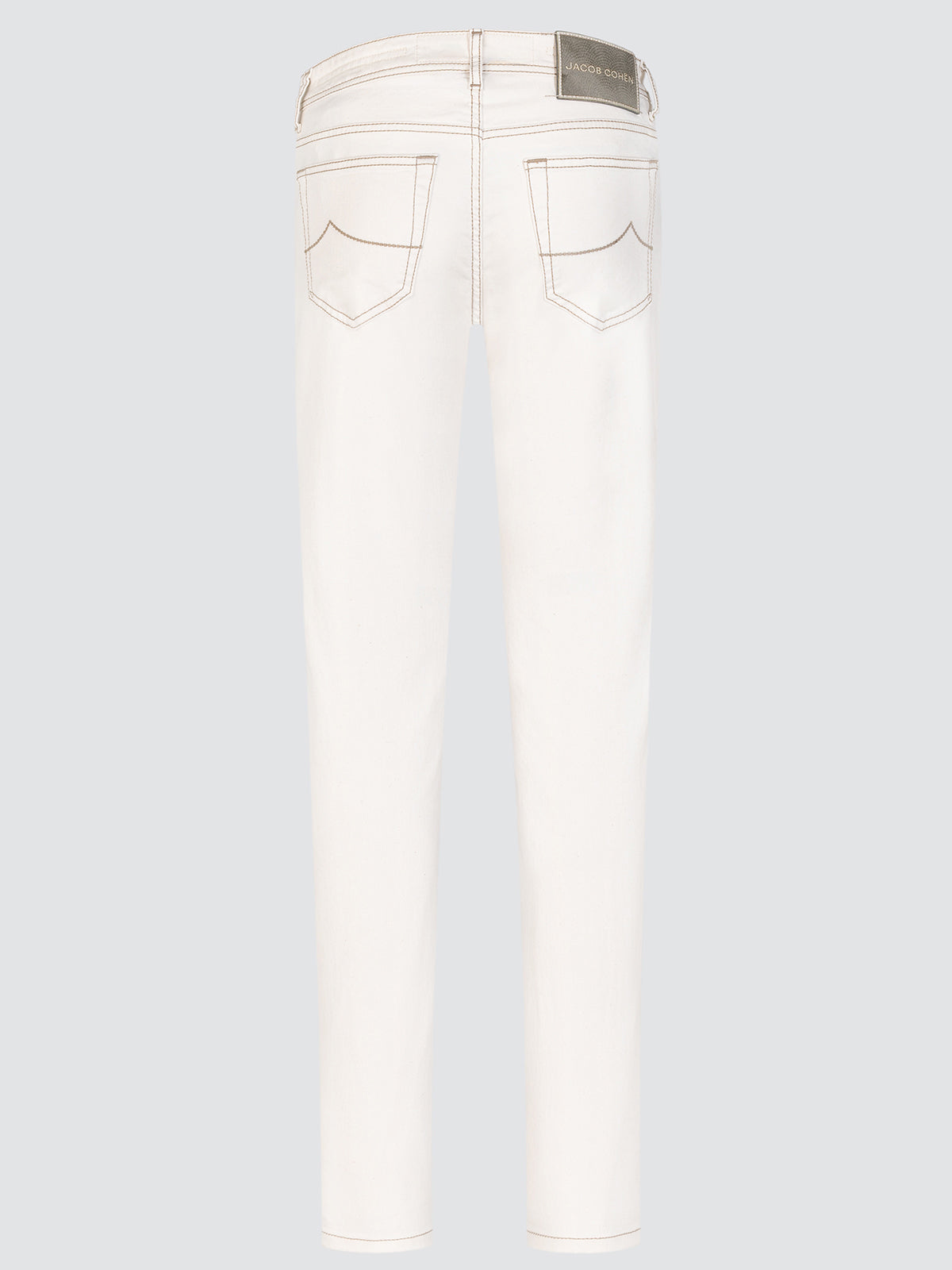 Bard Regular-Slim jeans in wit stretchkatoen "Casino"