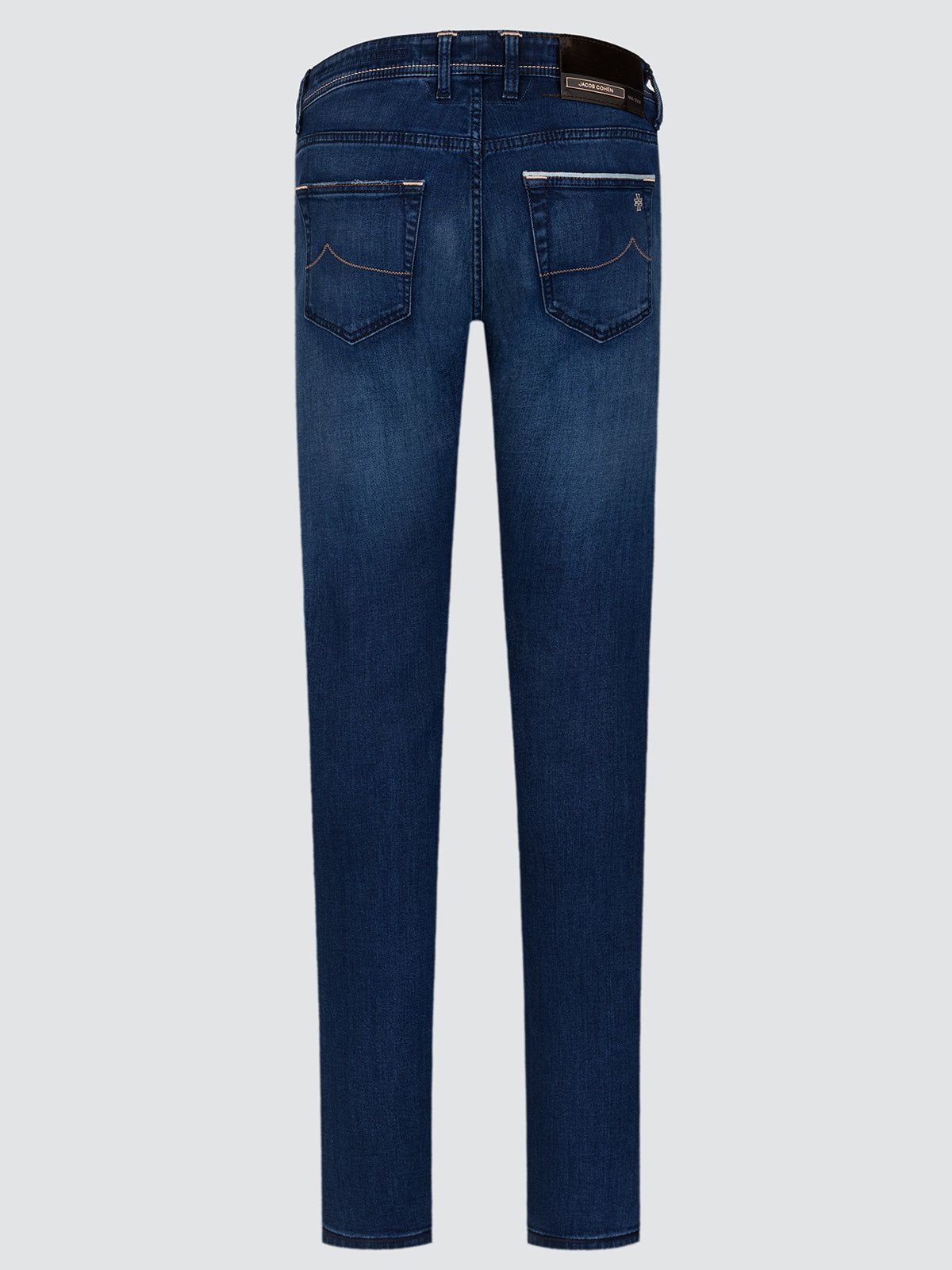 Bard LTD 5 Pocket Pants in Dark Blue Super Stretch Selvedge Denim