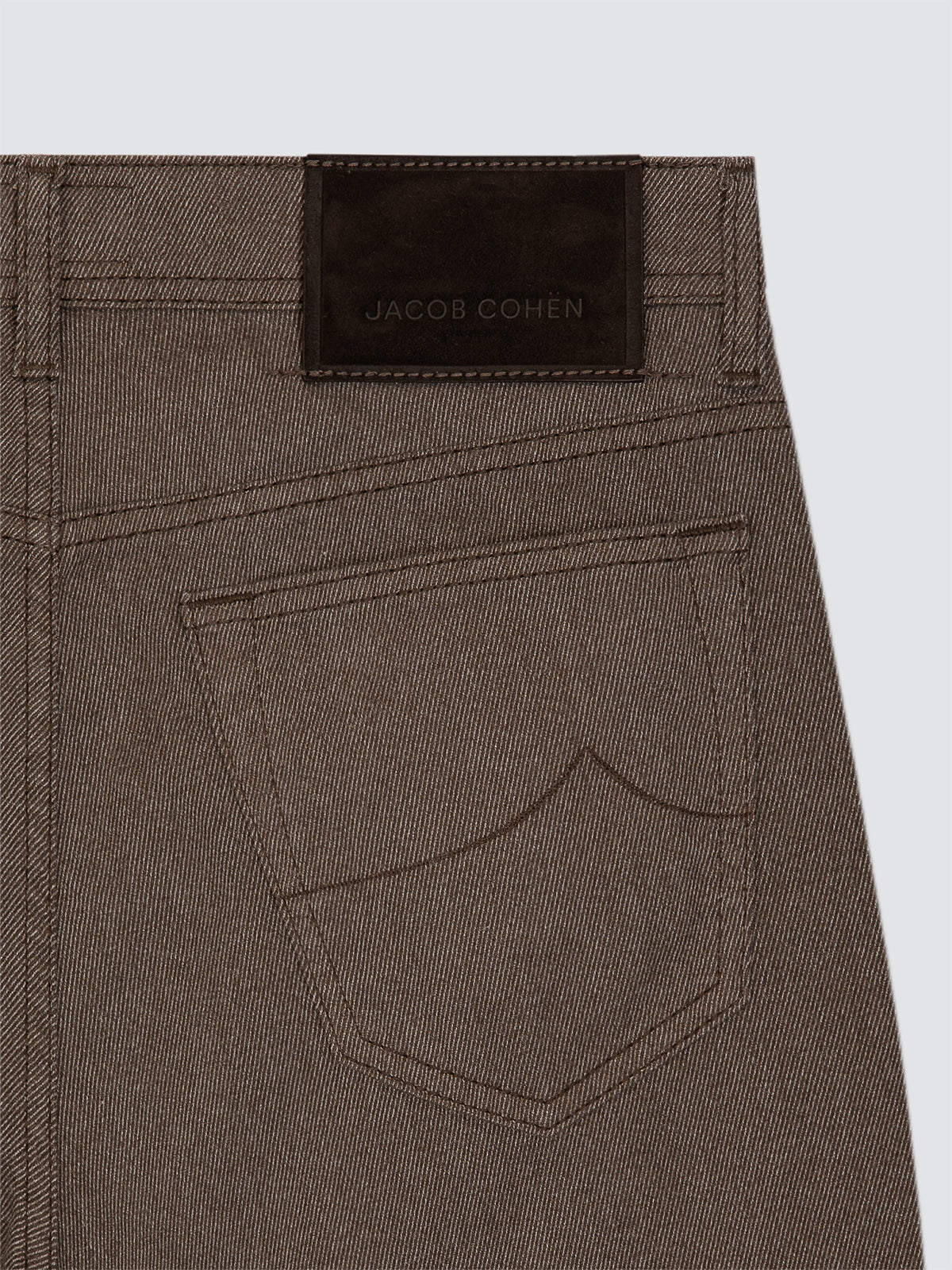 Bard 5 pockets brown pants in cotton stretch