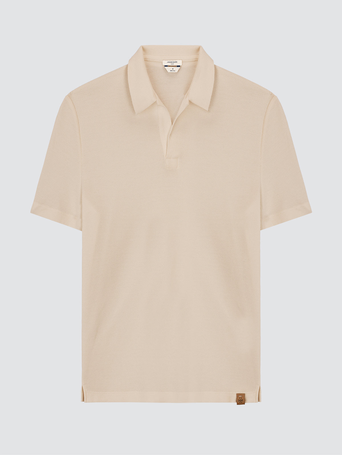 Beige polo shirt Jacob Cohen on a light gray background