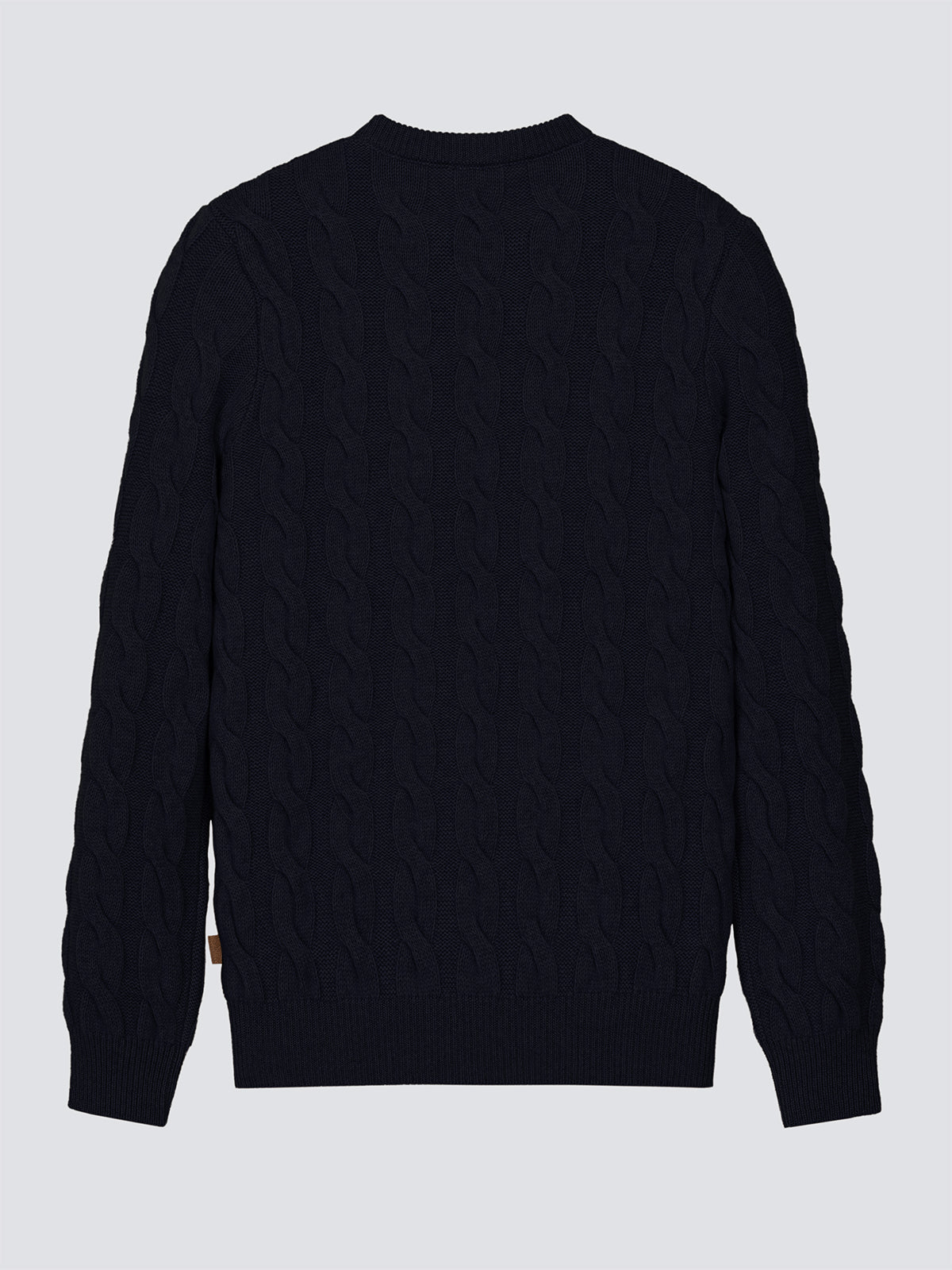 Navy blue Cashmere Cable-Knit Jumper