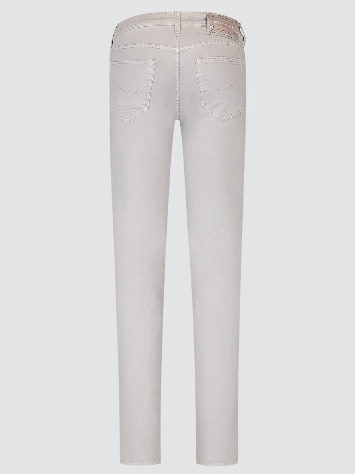 Nick Pantalon 5 poches en bull extensible beige