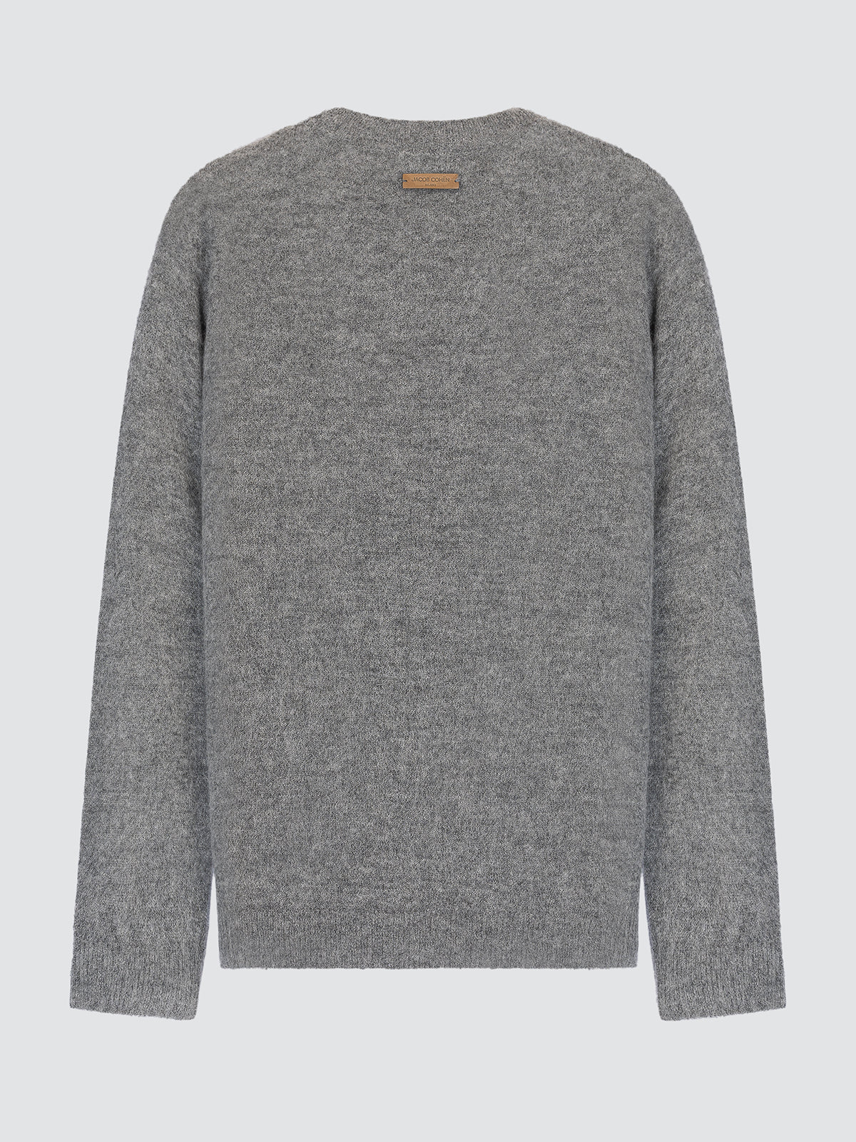 Gray sweater on a light gray background