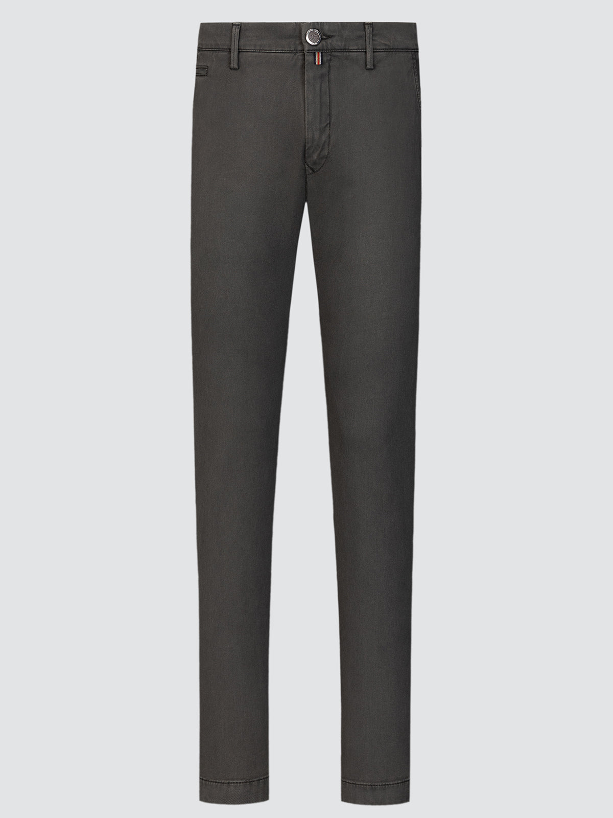 Dark gray pants on a light gray background model bobby by Jacob Cohen
