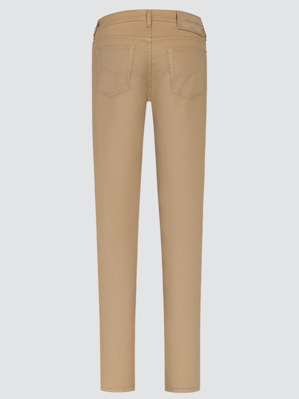 Beige pants on a white background