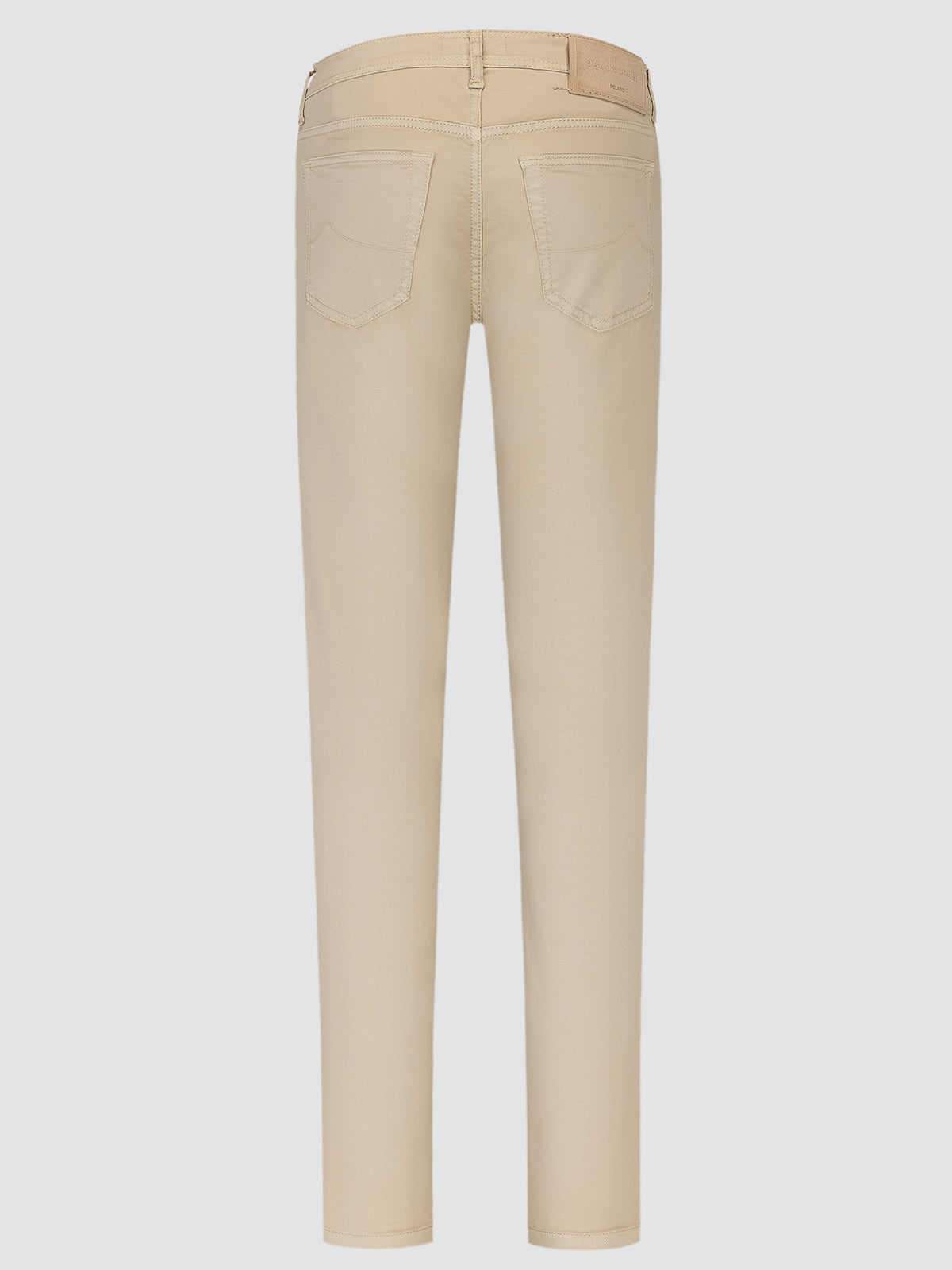 Beige pants on a white background