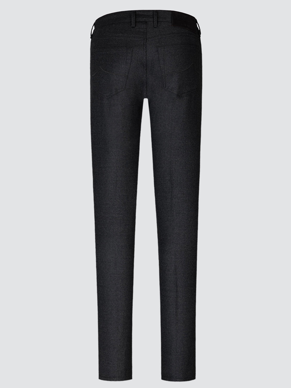 Bard - Bequeme Flanellhose in Dunkelgrau
