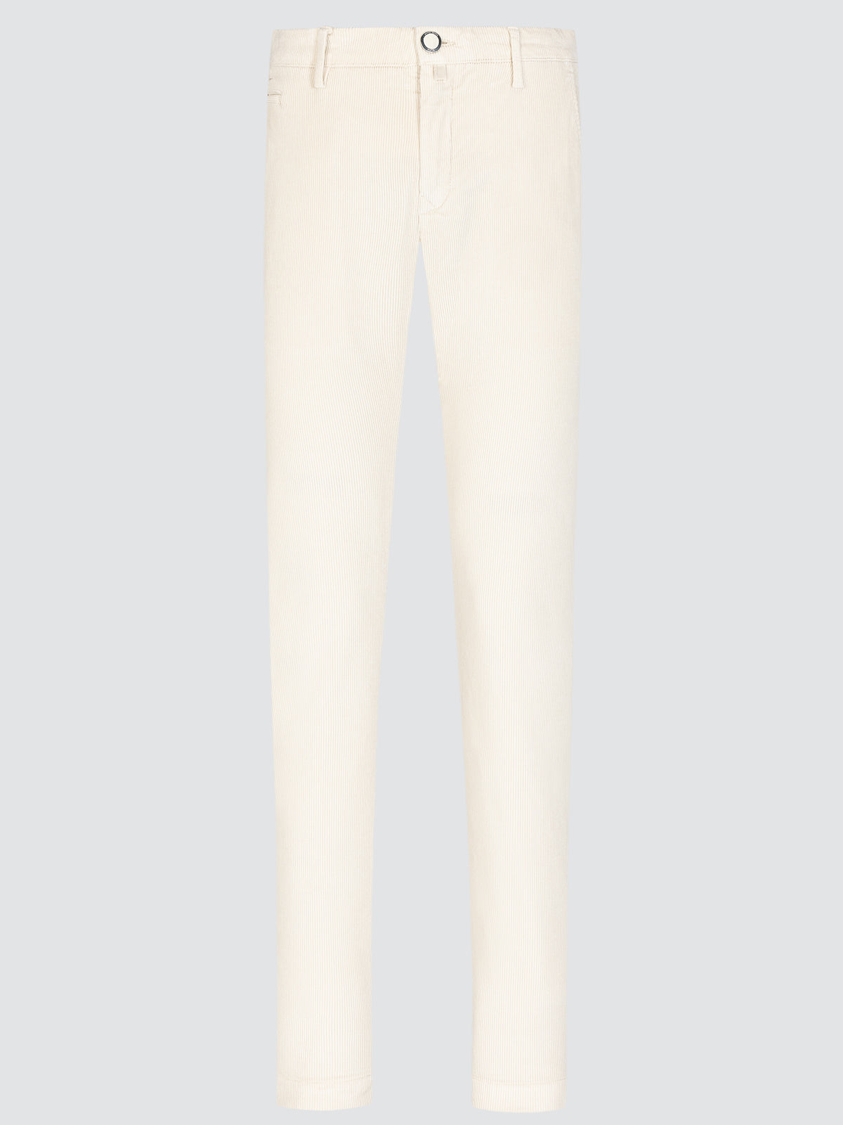 Bobby Slim Chinohose in weißem Stretchcord