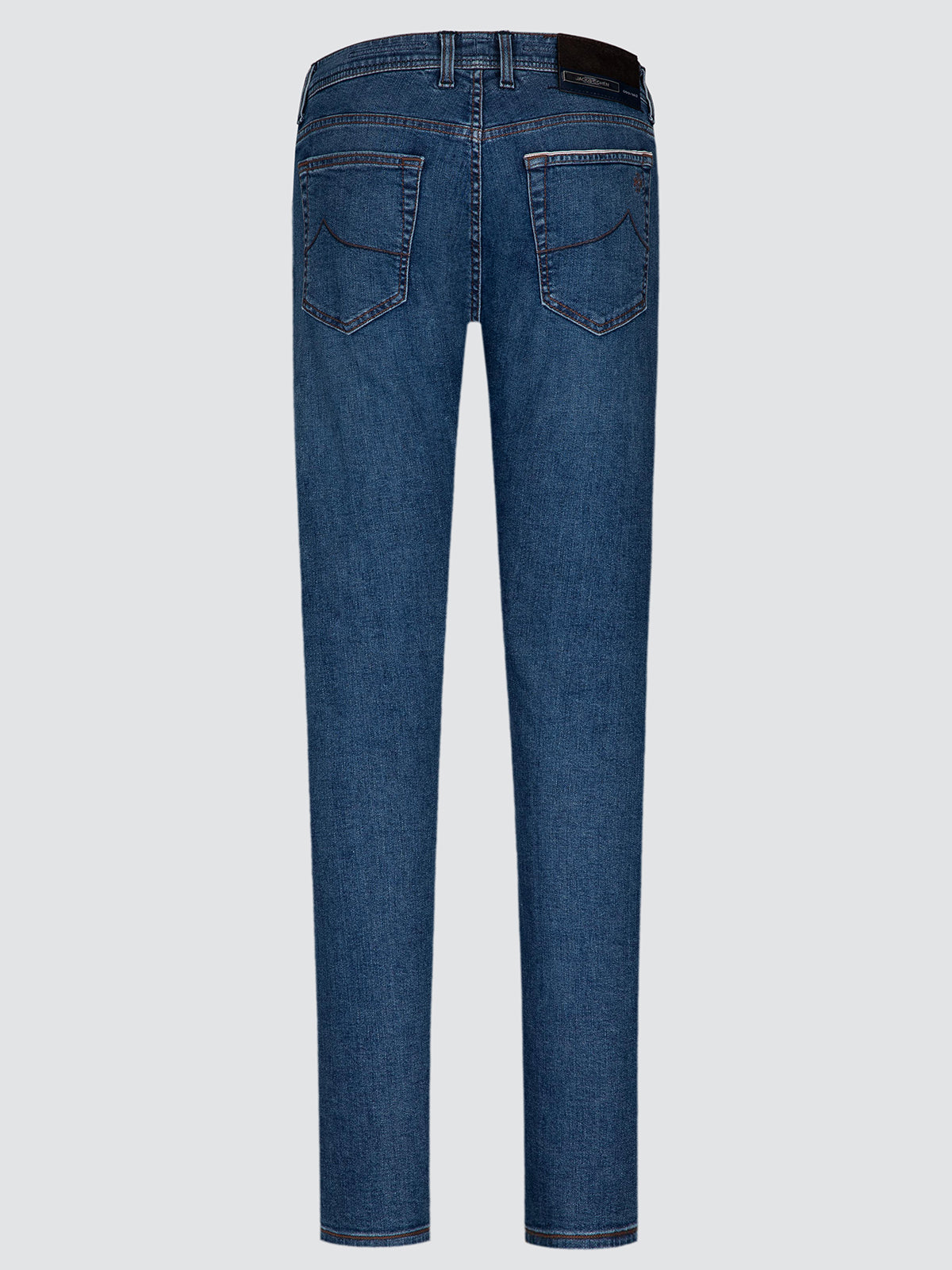 Bard LTD jeans in mediumblauwe stretch selvedge denim