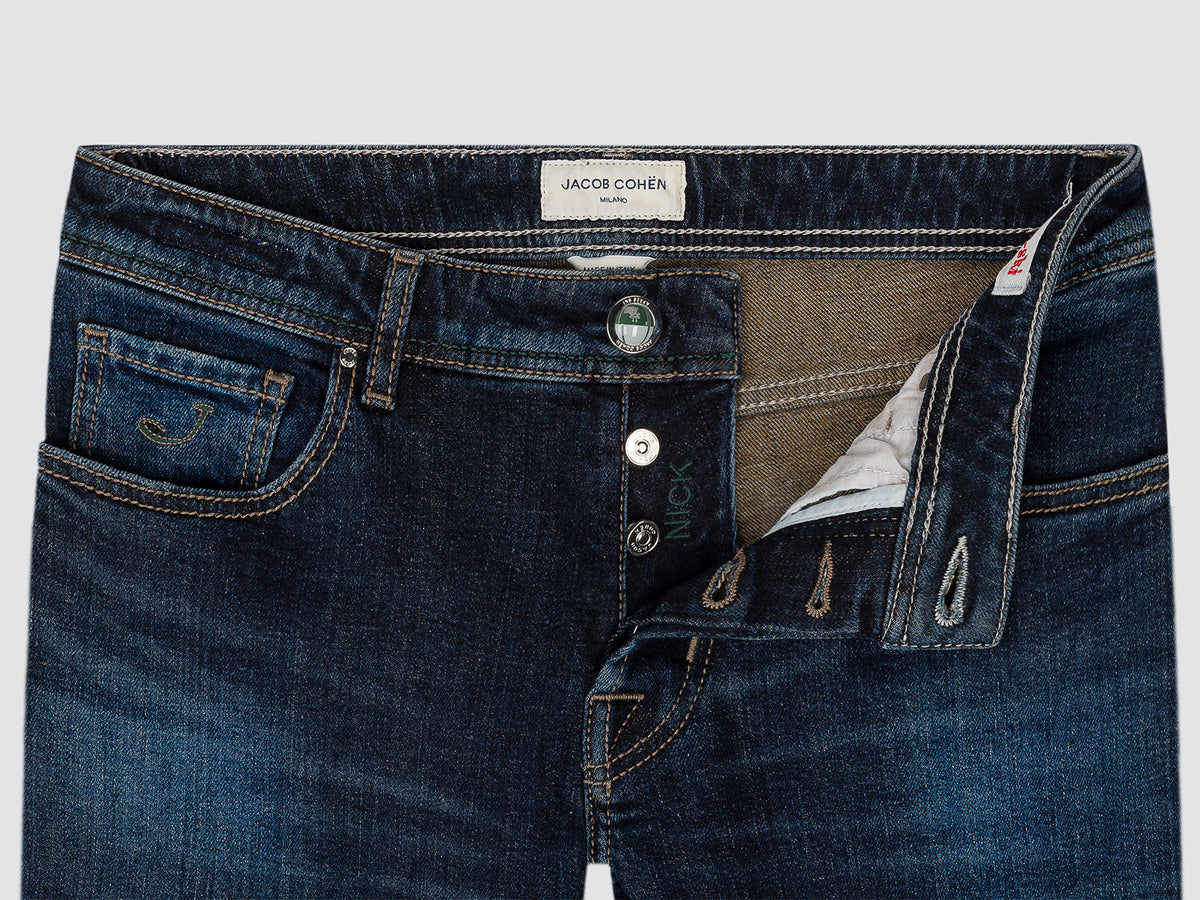 Nick - denim elástico azul Apres Ski 