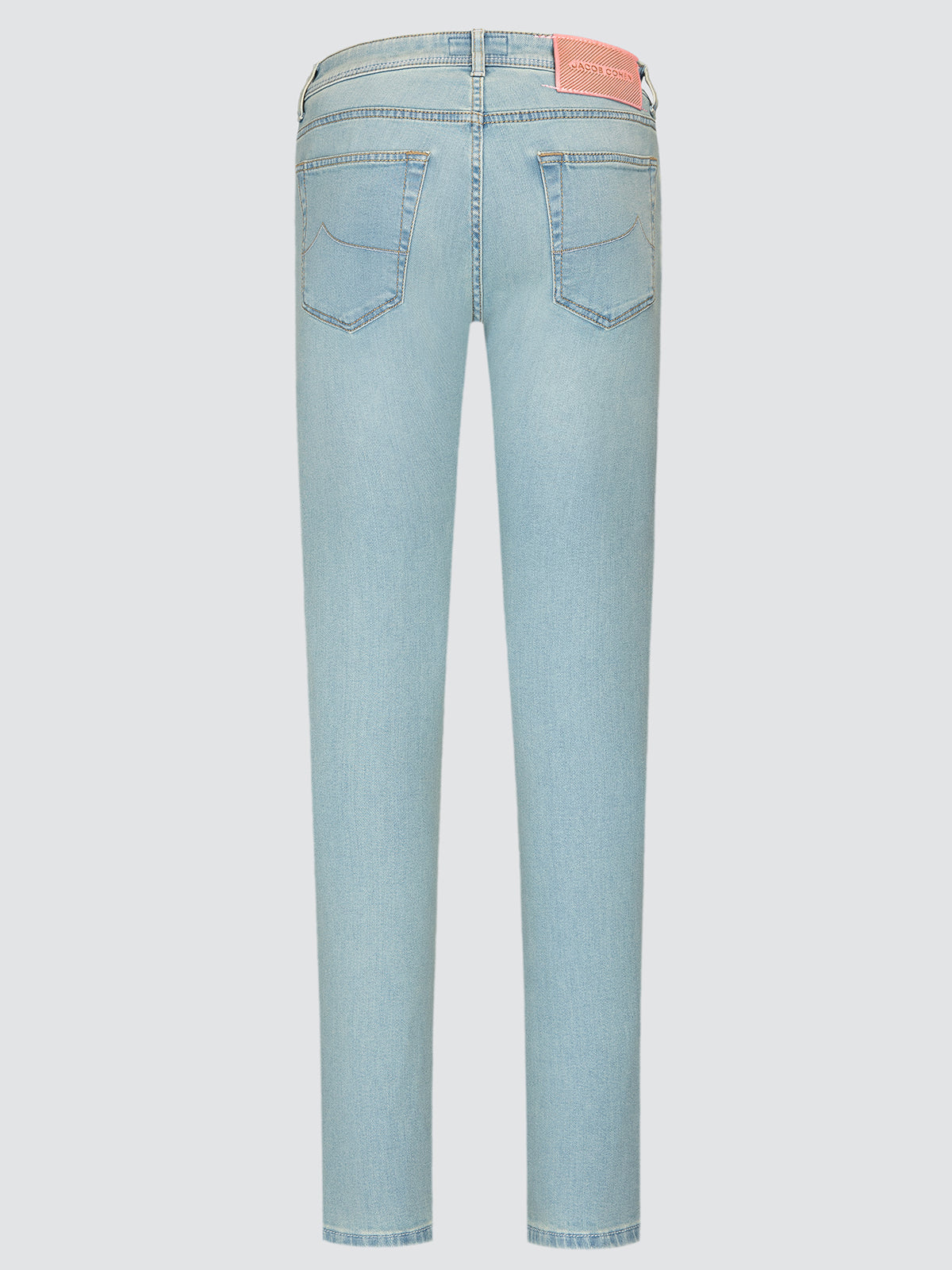 Nick 5-Pocket jeans in light blue stretch soft denim