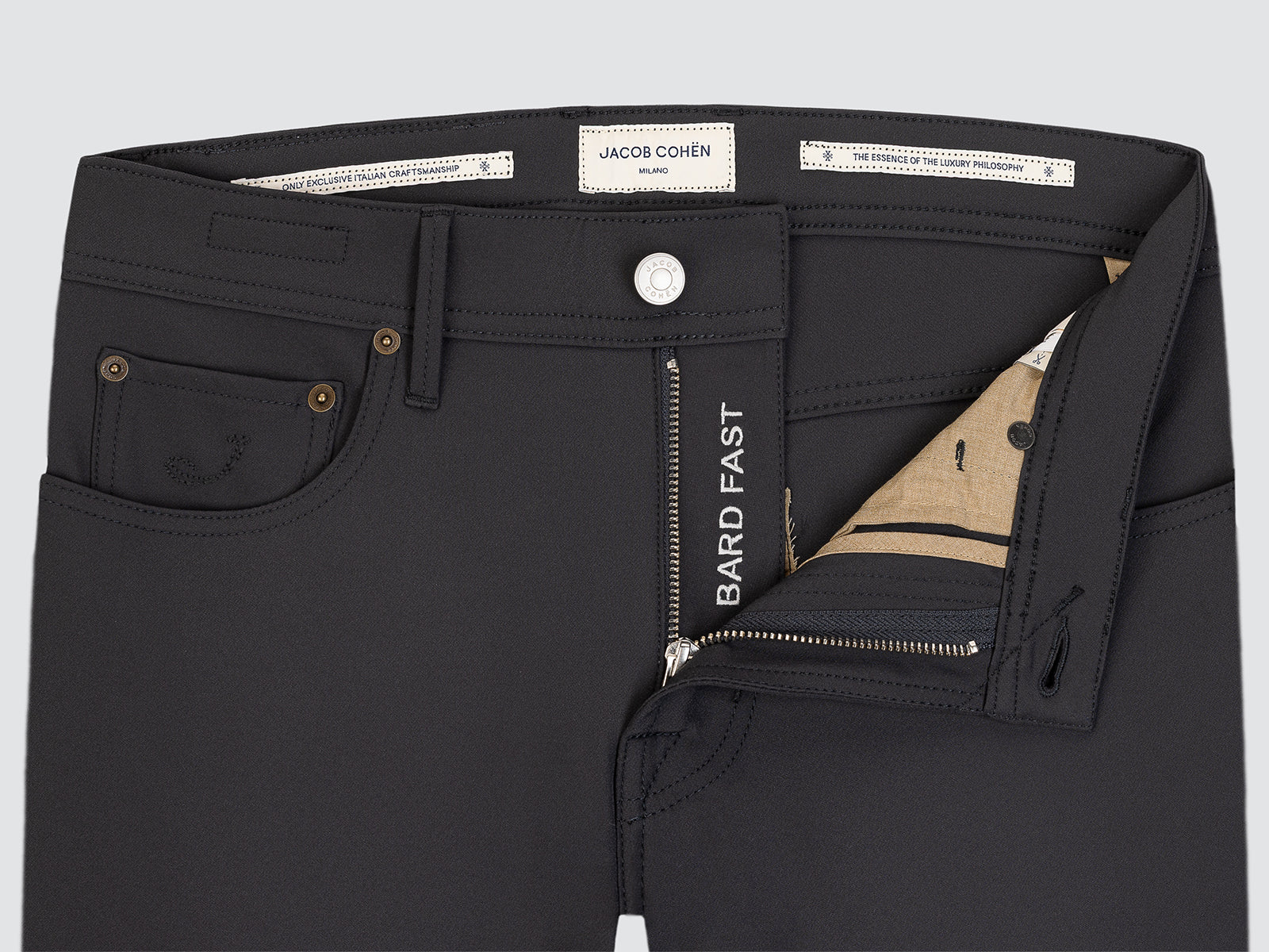 Technical Bard Fast 5-Pocket Mikrofaserhose grau