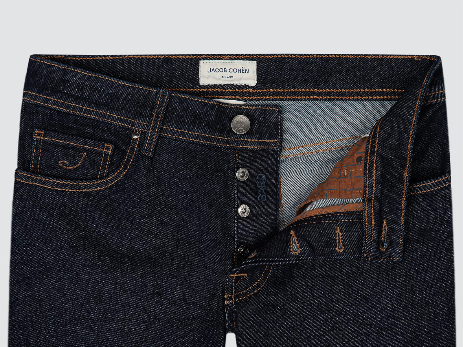 Bard - Dunkelblauer Komfort-Denim