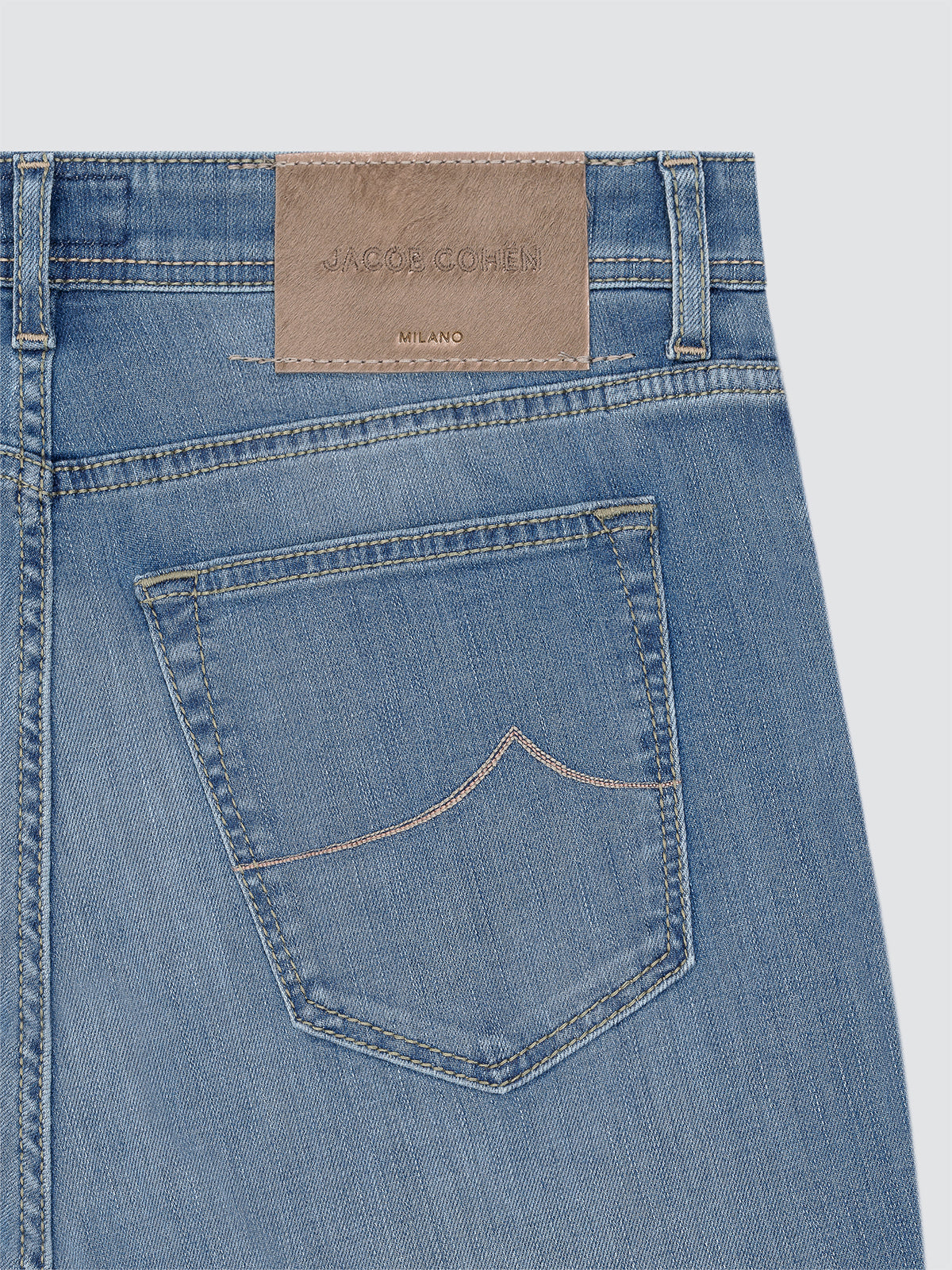 Nick Jeans slim in light Blue super Stretch soft denim