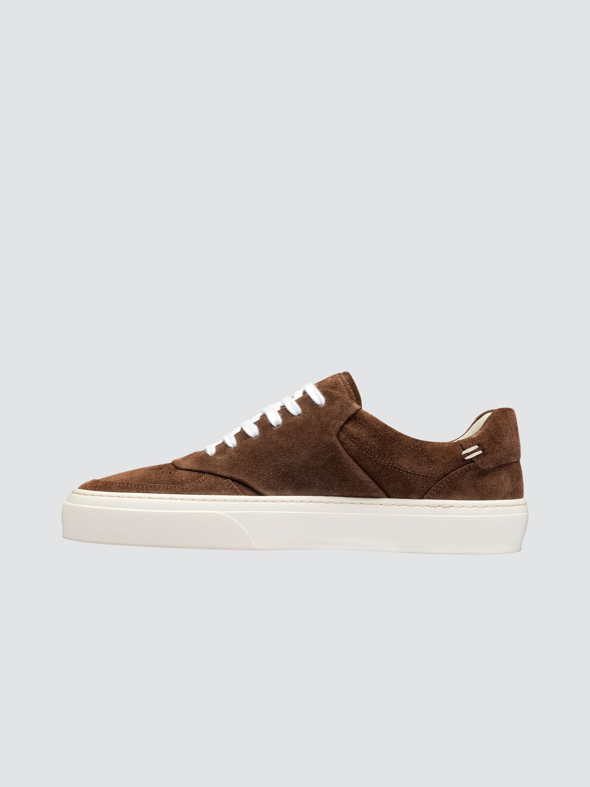 DREAMER BROWN SUEDE LEATHER SNEAKERS