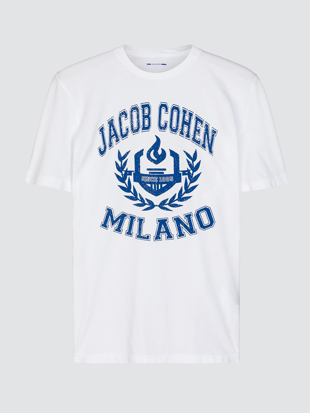 WHITE T-SHIRT JACOB COHEN MILANO