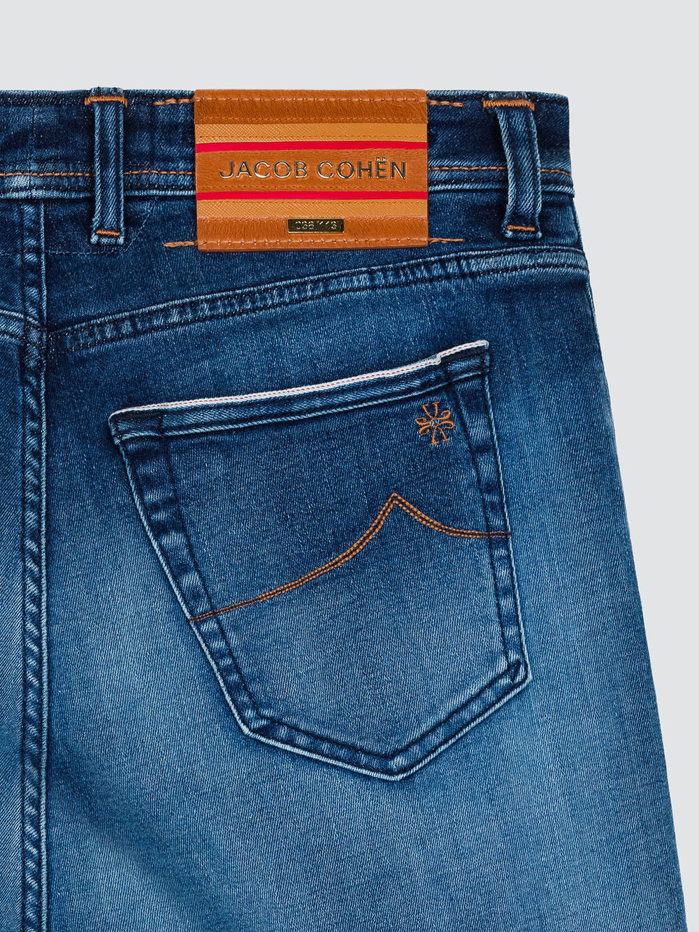 NICK LIMITED EDITION STRETCH BIO COTTON MEDIUM BLUE jacob cohen
