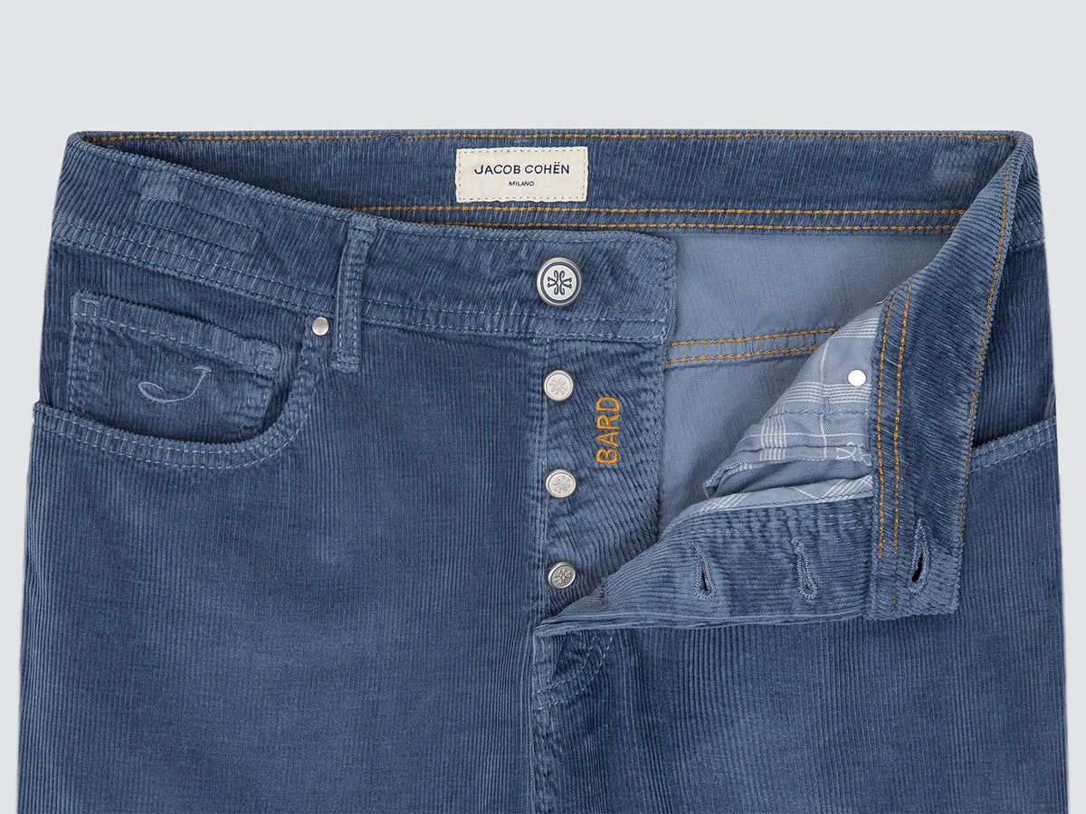 Bard - Powder Blue stretch Corduroy pants