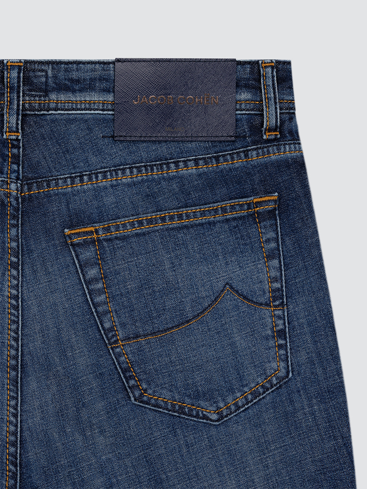 Nick Vaqueros slim en azul oscuro comfort denim