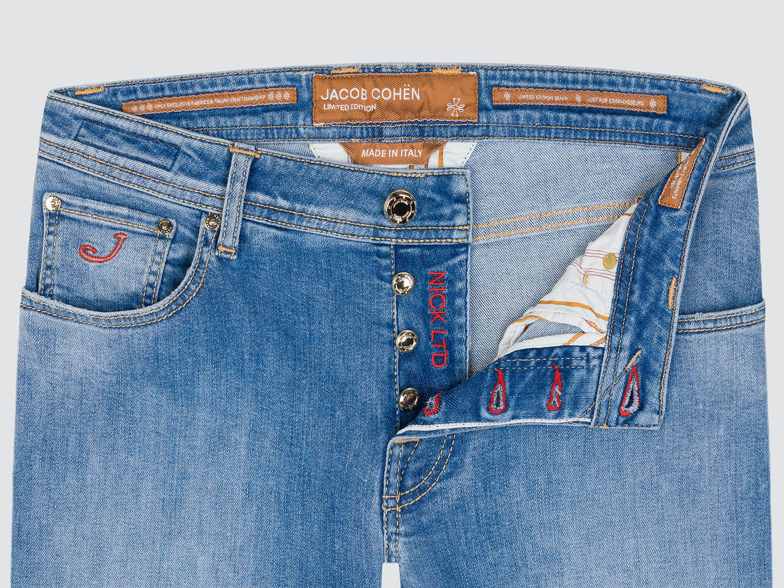 NICK LIMITIERTER EDITION JEANS STRETCH-DENIM 