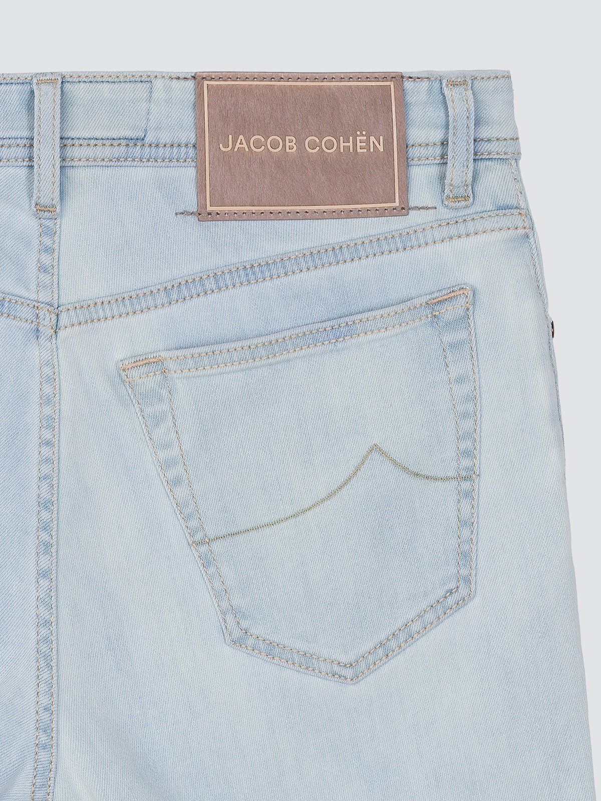 Jeans Jacob Cohën Very Light blue washed Bard summer colour 