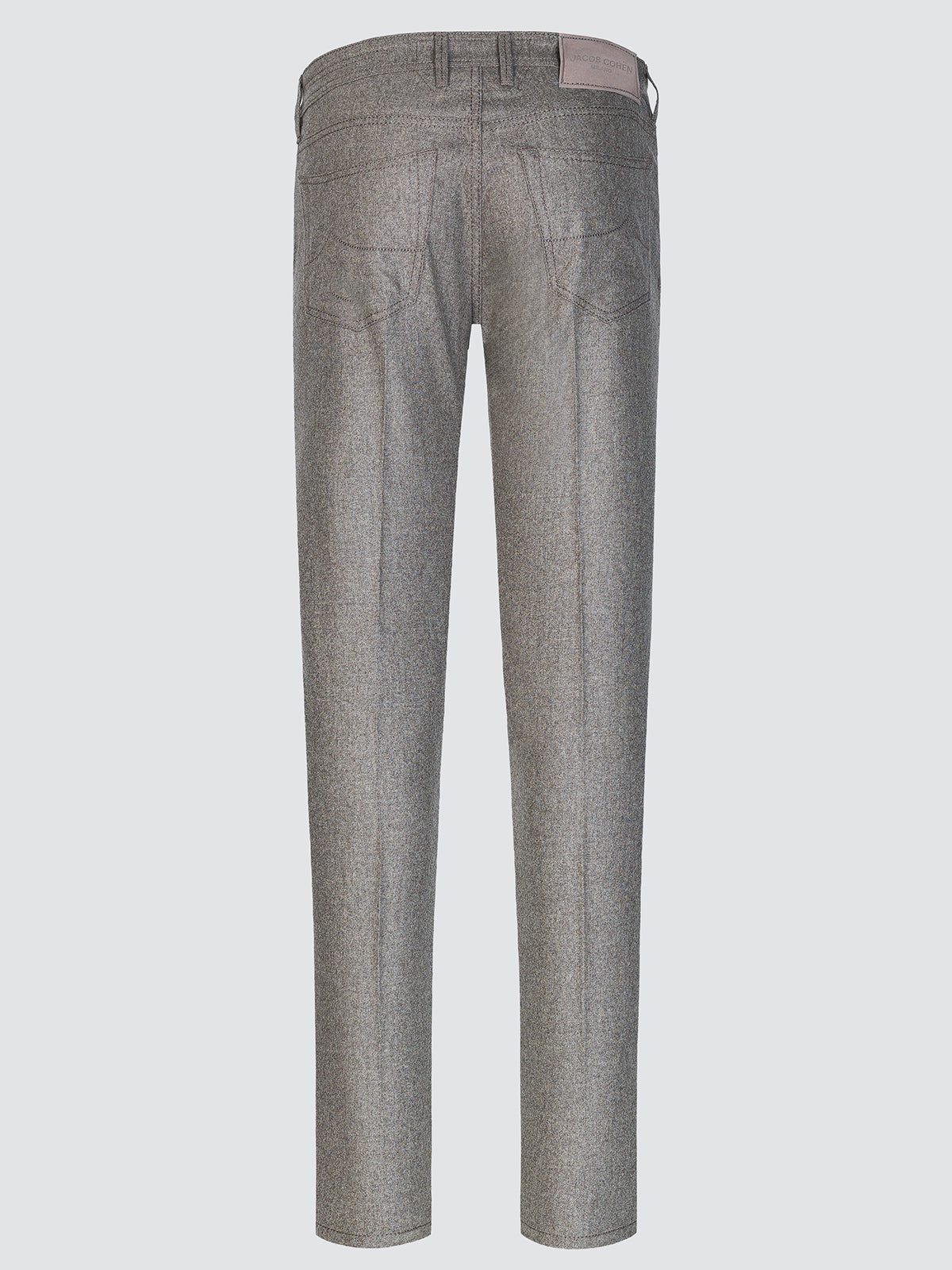 BARD PANTS IN BEIGE WOOL FLANNEL