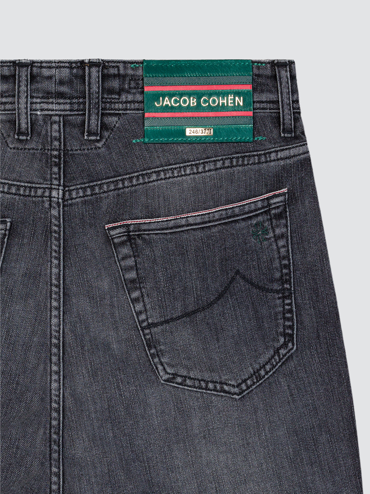 Jeans bard limited edition grey green patch Jacob Cohen winter 2024