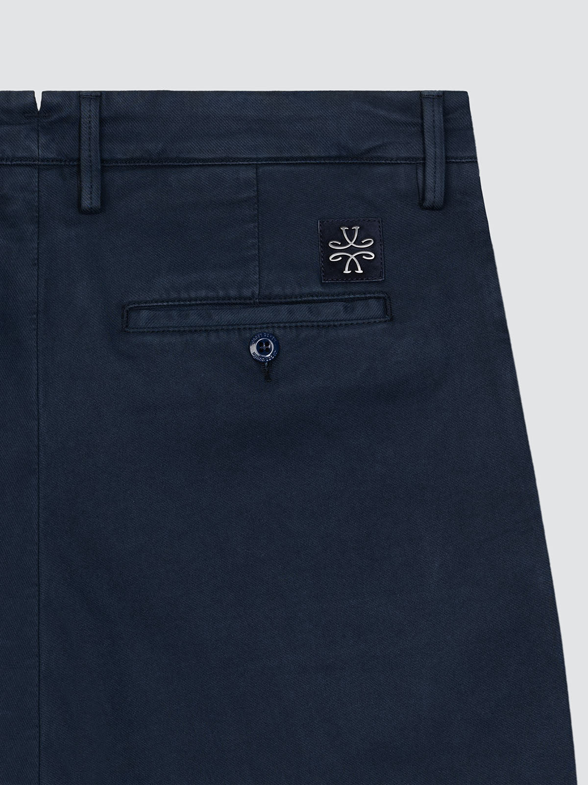 Navy blue Jacob Cohën trousers bobby