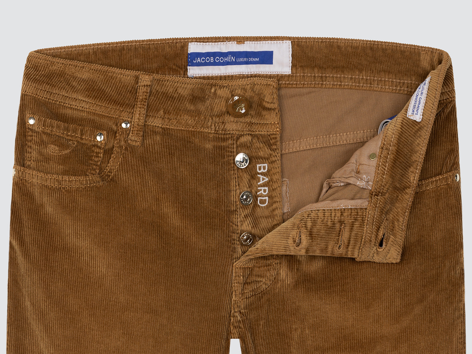 BARD BROEK IN BRUIN TOBACCO CORDUROY