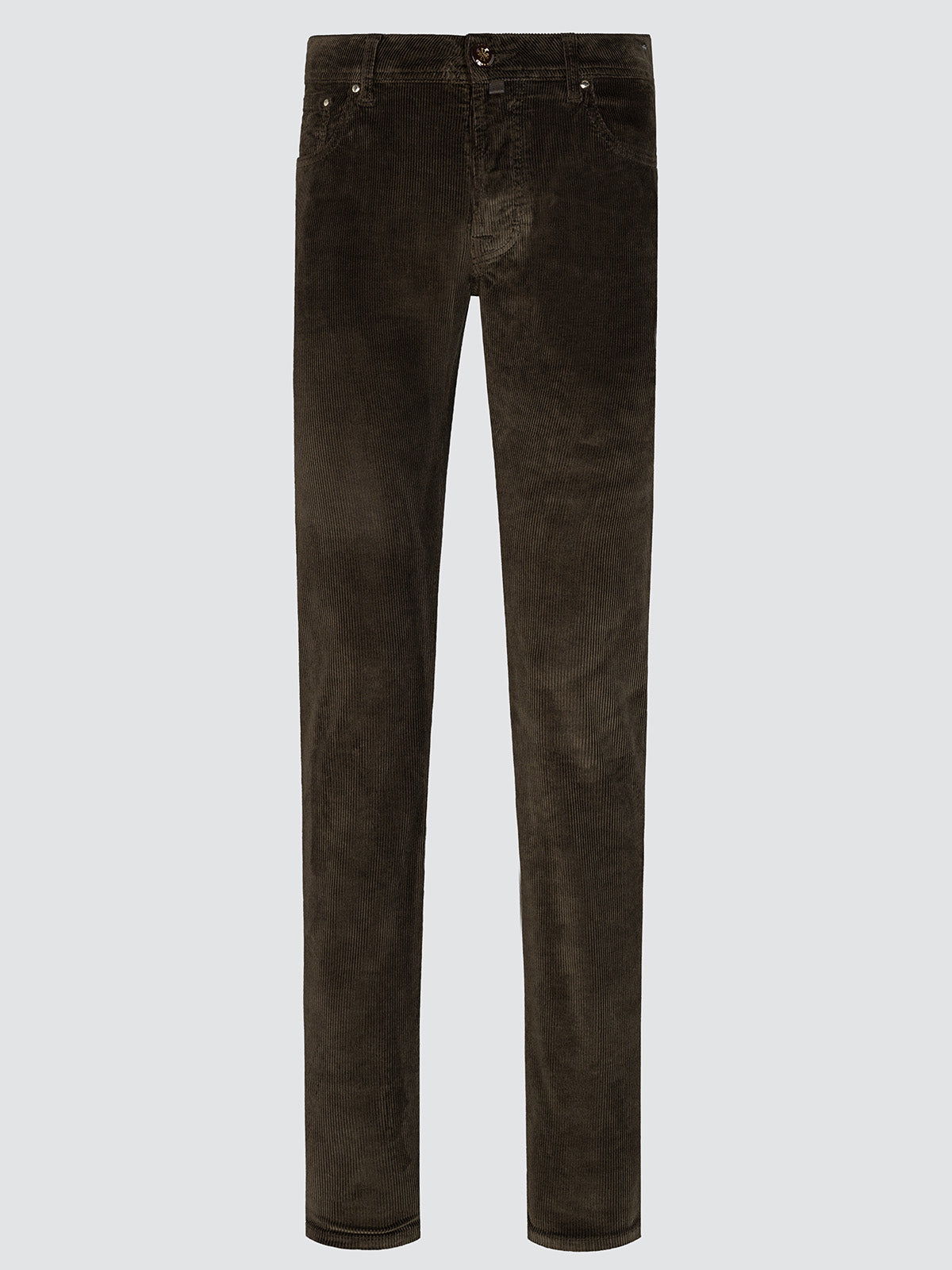 Cord Pants Jacob Cohen Brown Stretch