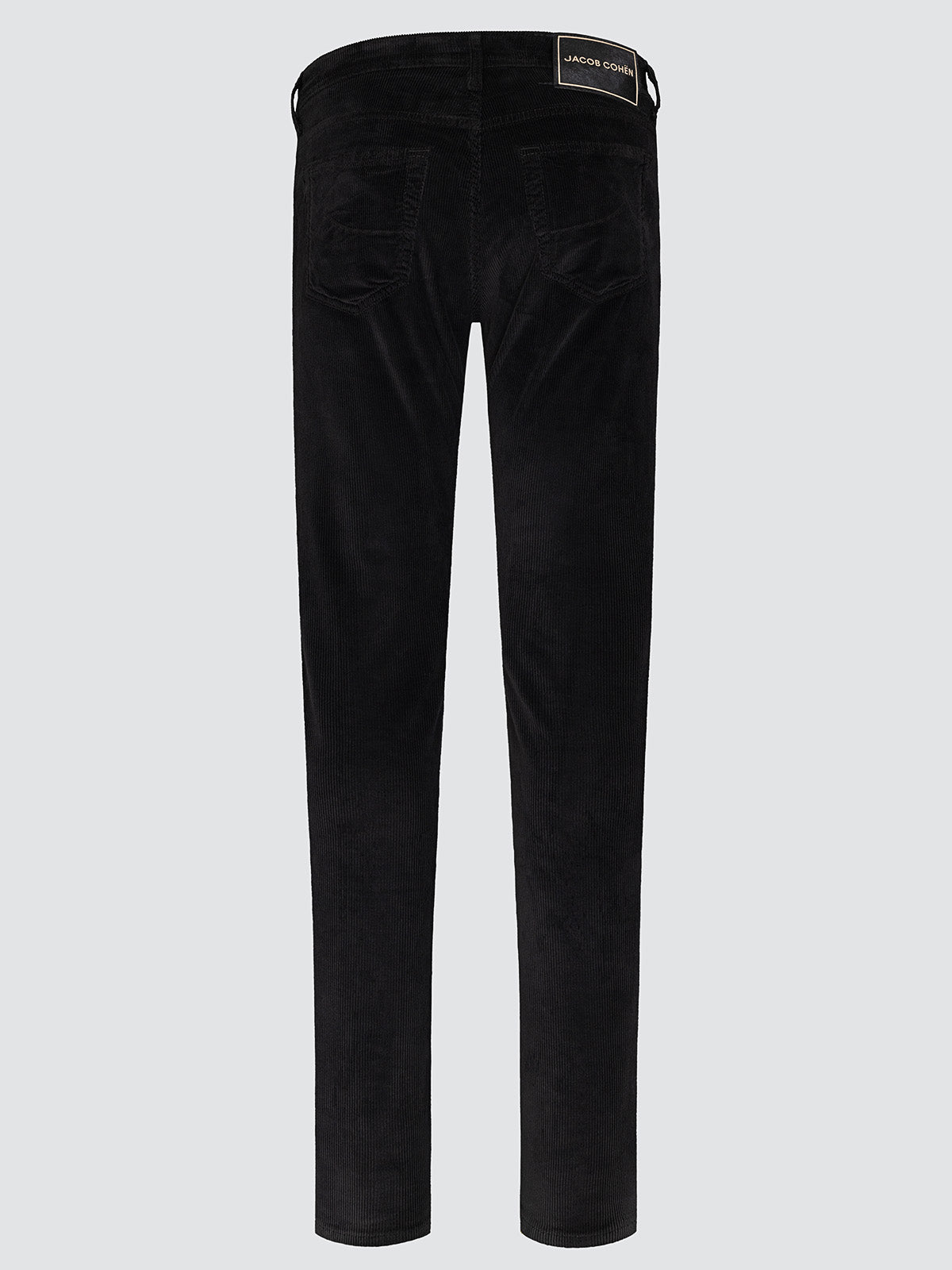 PANTALON BARD EN VELOURS CÔTELÉ NOIR