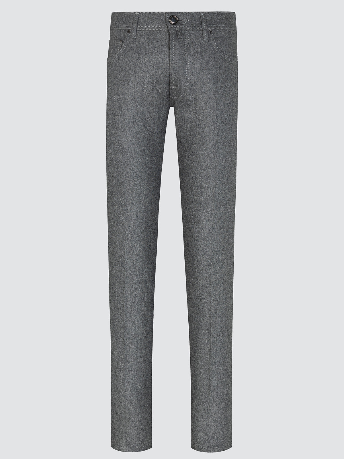 BARD FLANNEL WOOL GREY JACOB COHEN PANTS