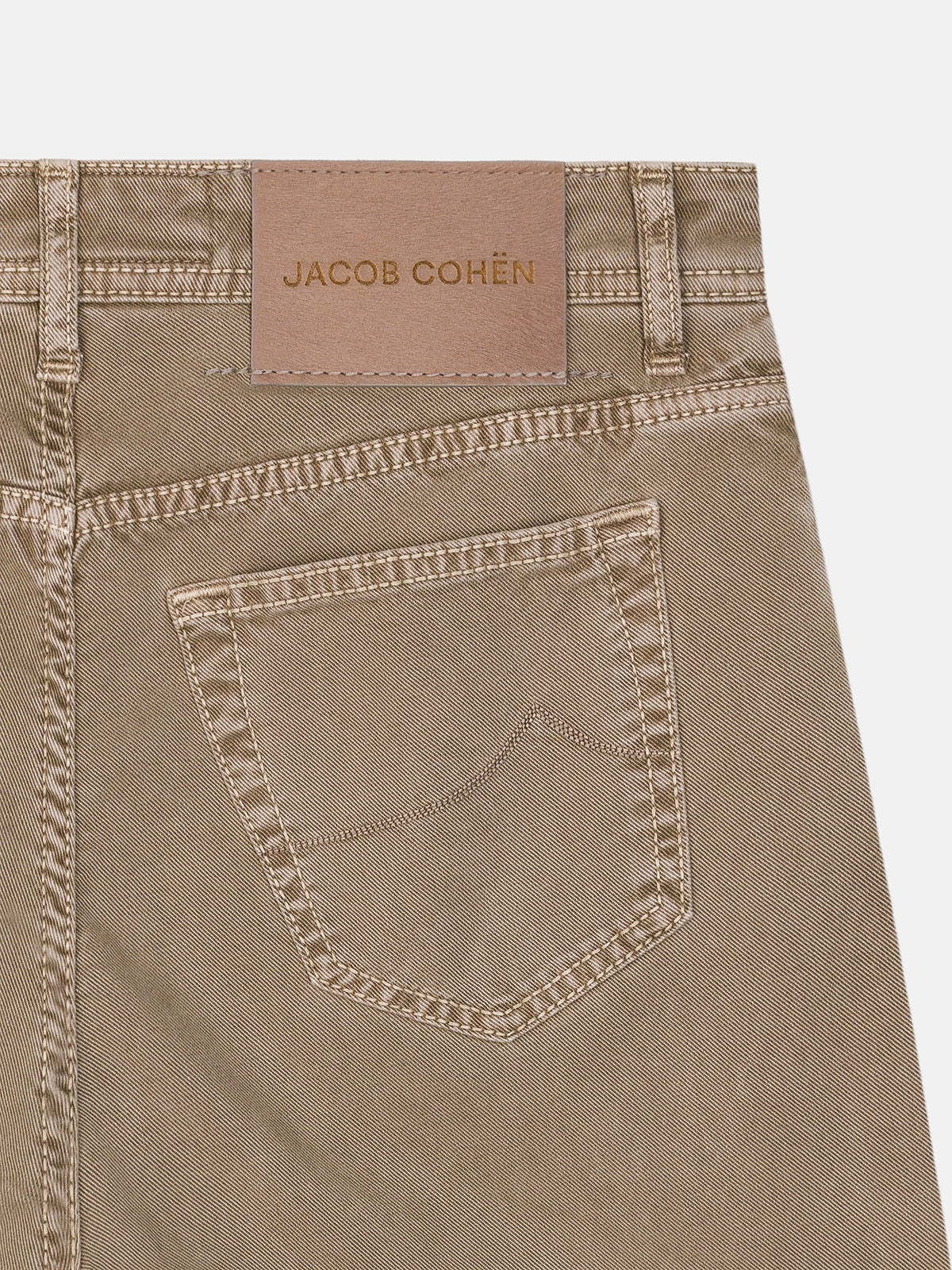 JACOB COHEN PANTALON BEIGE MASTIC BARD