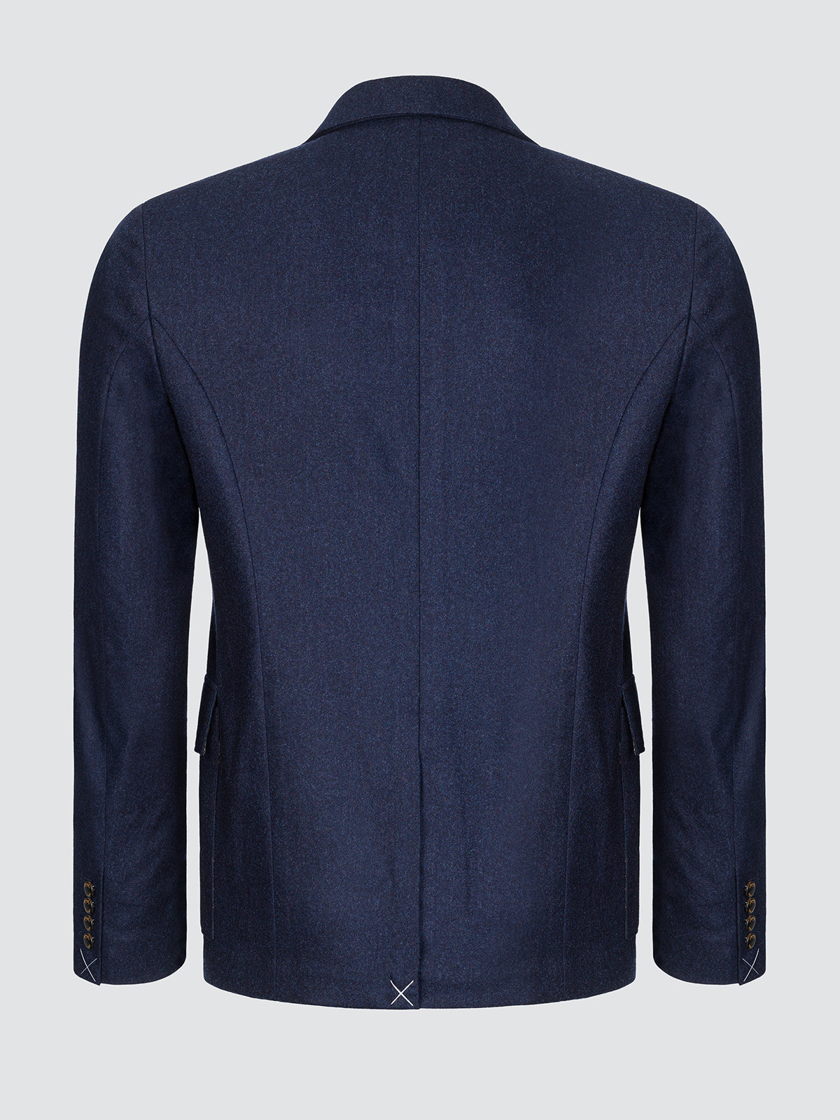 VESTE CROISÉE EN FLANELLE DE LAINE COLLECTION TAILORING